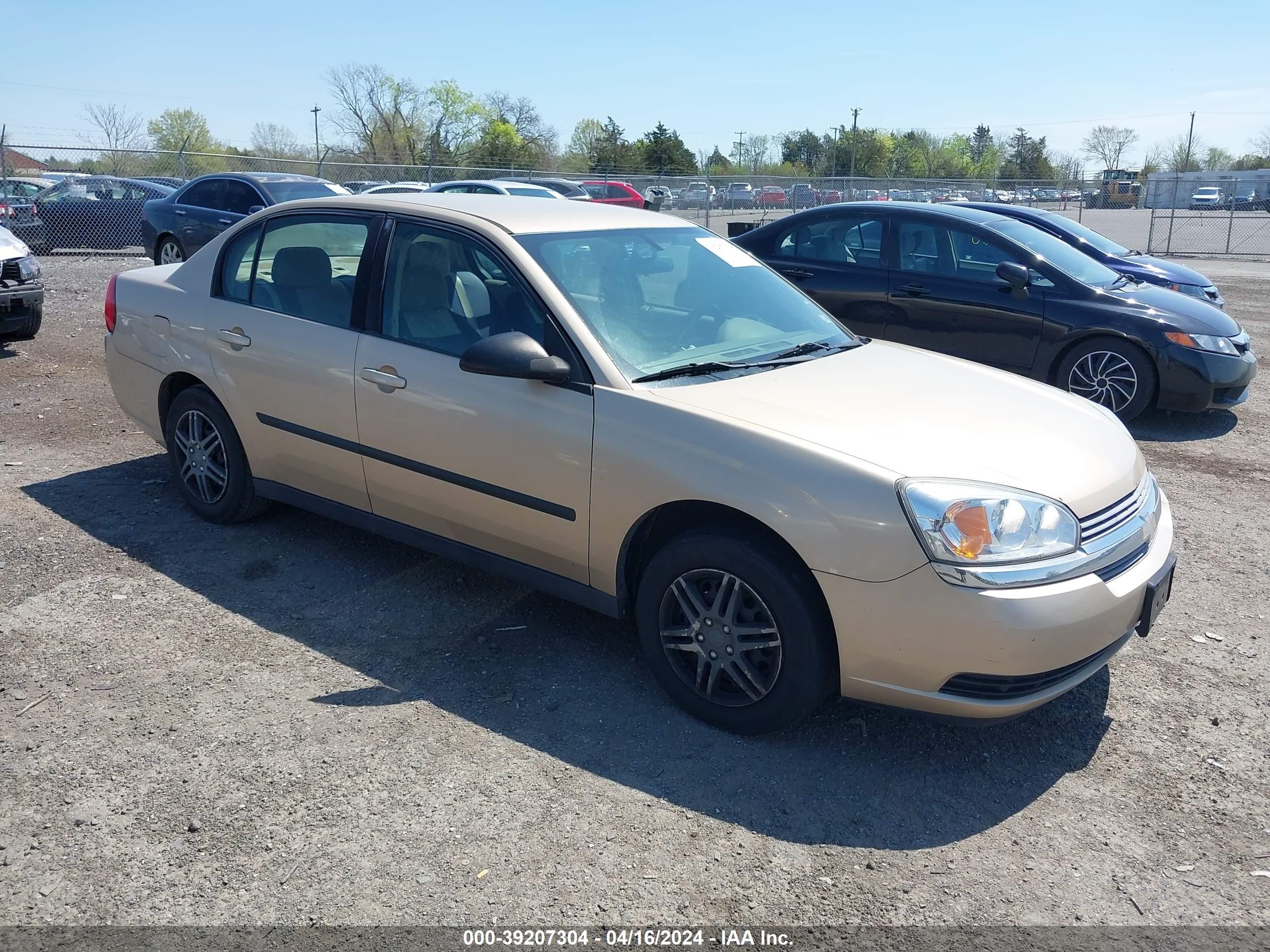 CHEVROLET MALIBU 2004 1g1zs52f54f144378