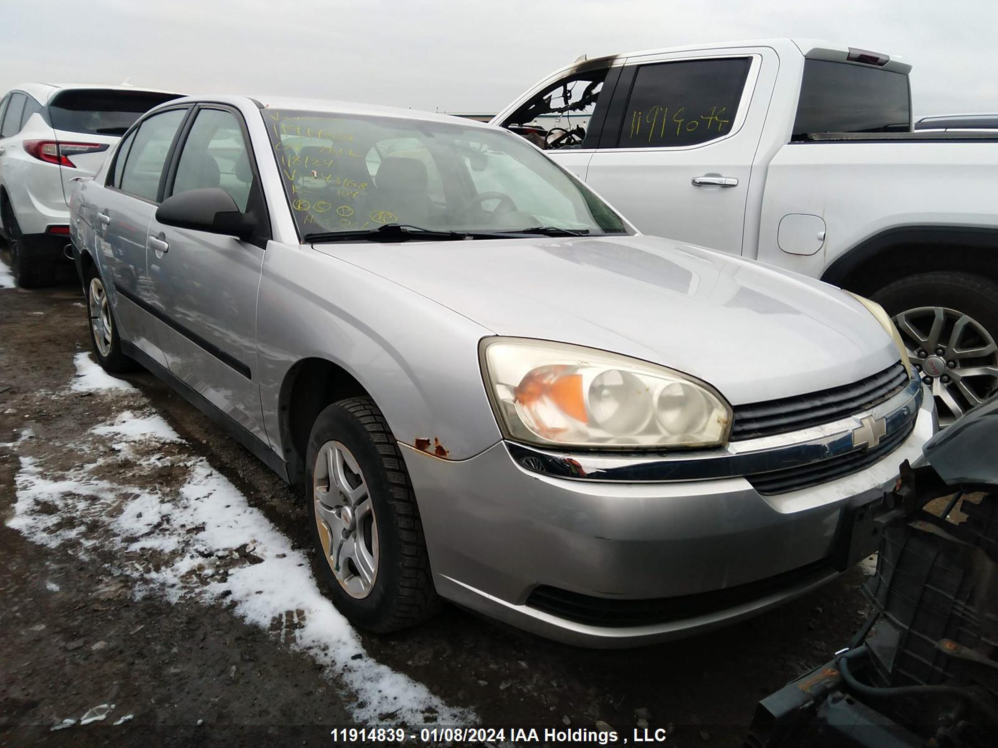 CHEVROLET MALIBU 2004 1g1zs52f74f243168