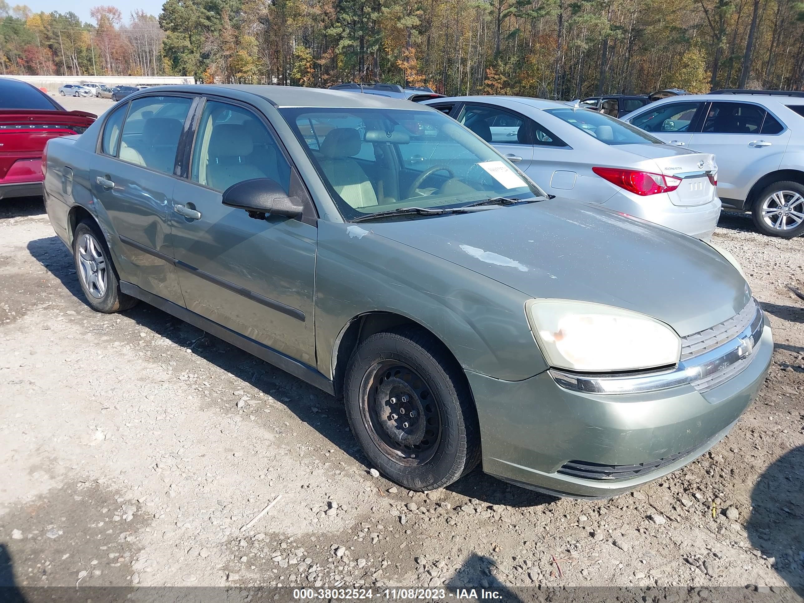 CHEVROLET MALIBU 2005 1g1zs52f85f284863