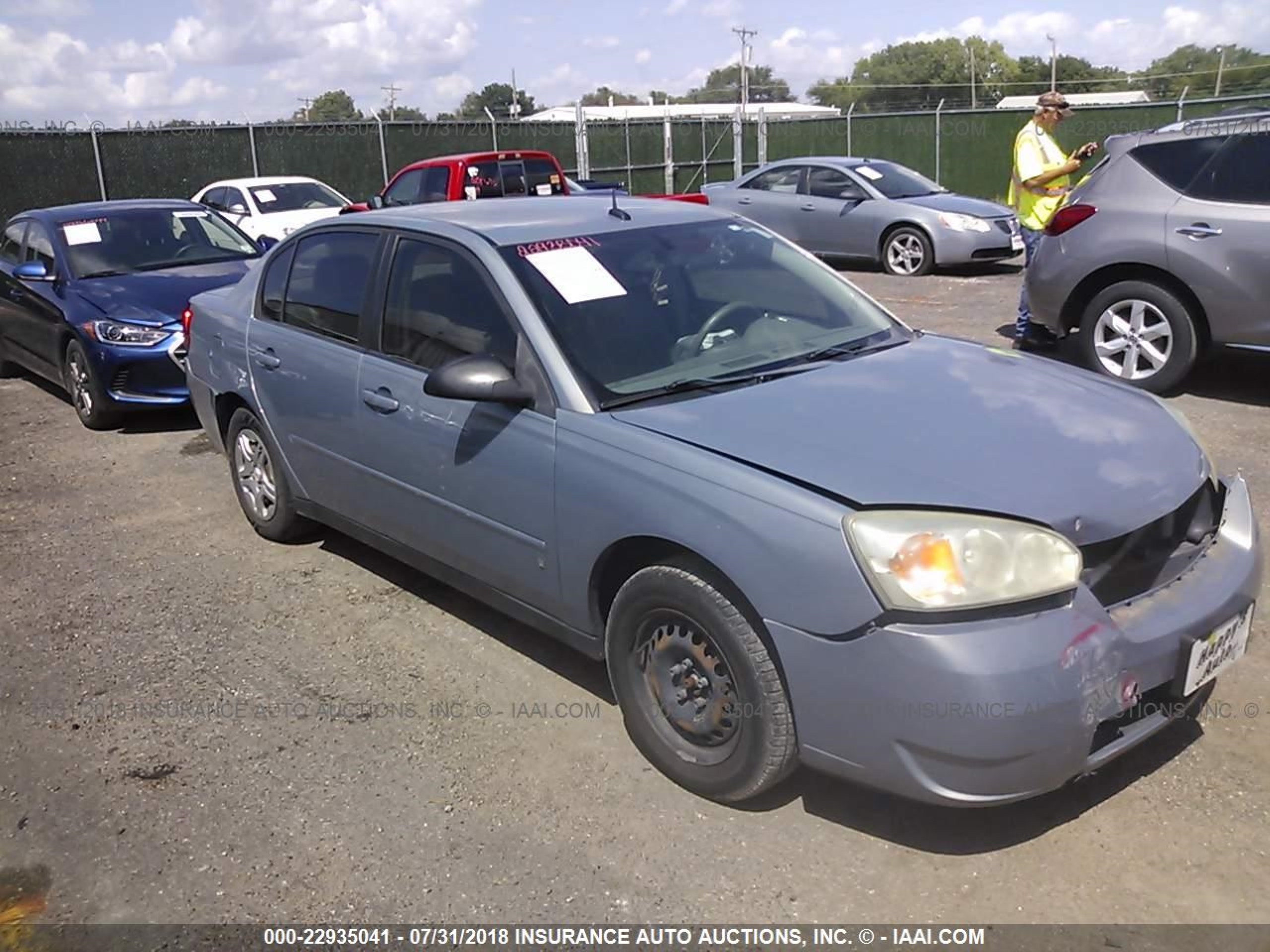 CHEVROLET MALIBU 2007 1g1zs57f47f308944