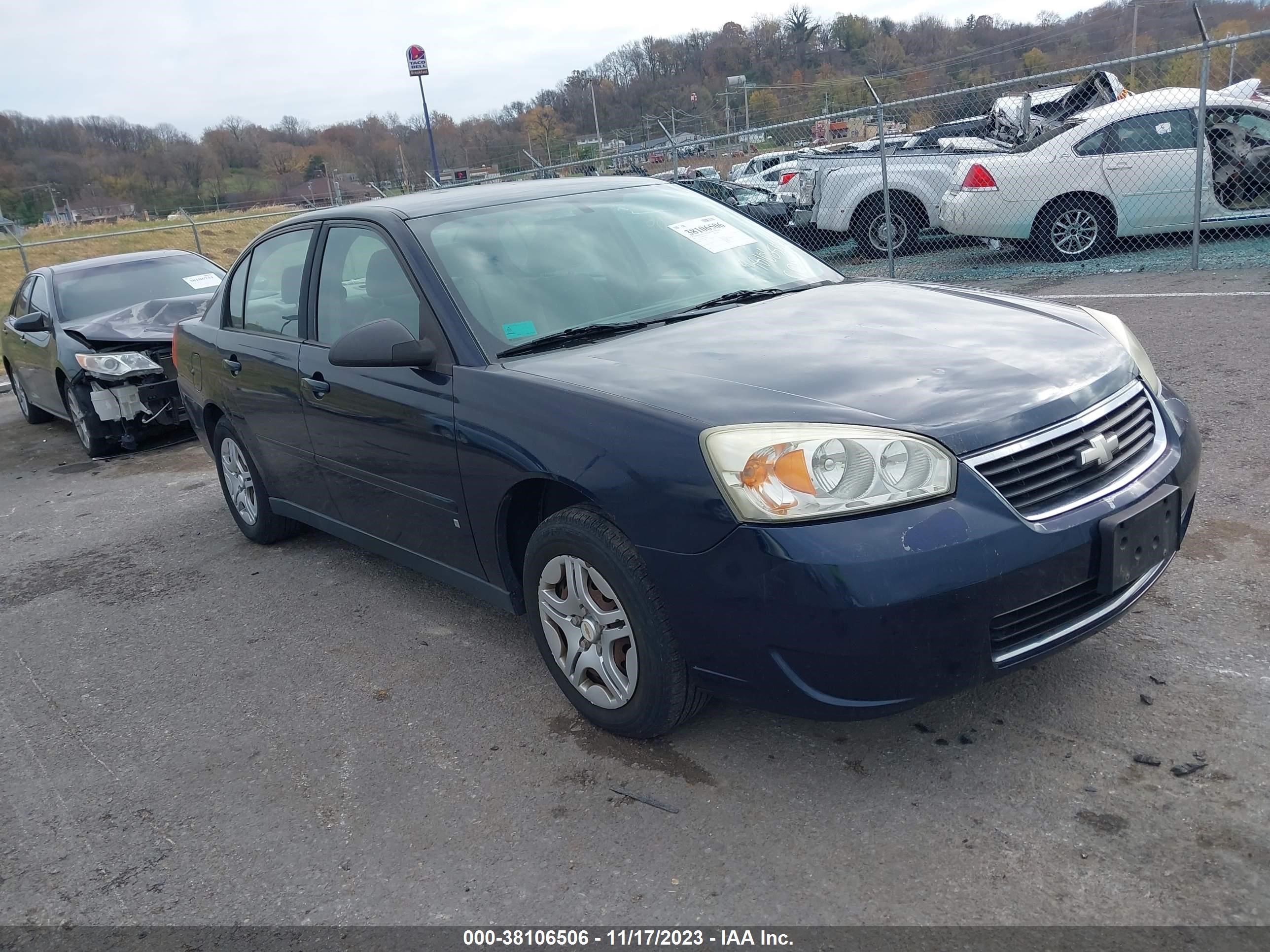 CHEVROLET MALIBU 2007 1g1zs58f37f102190