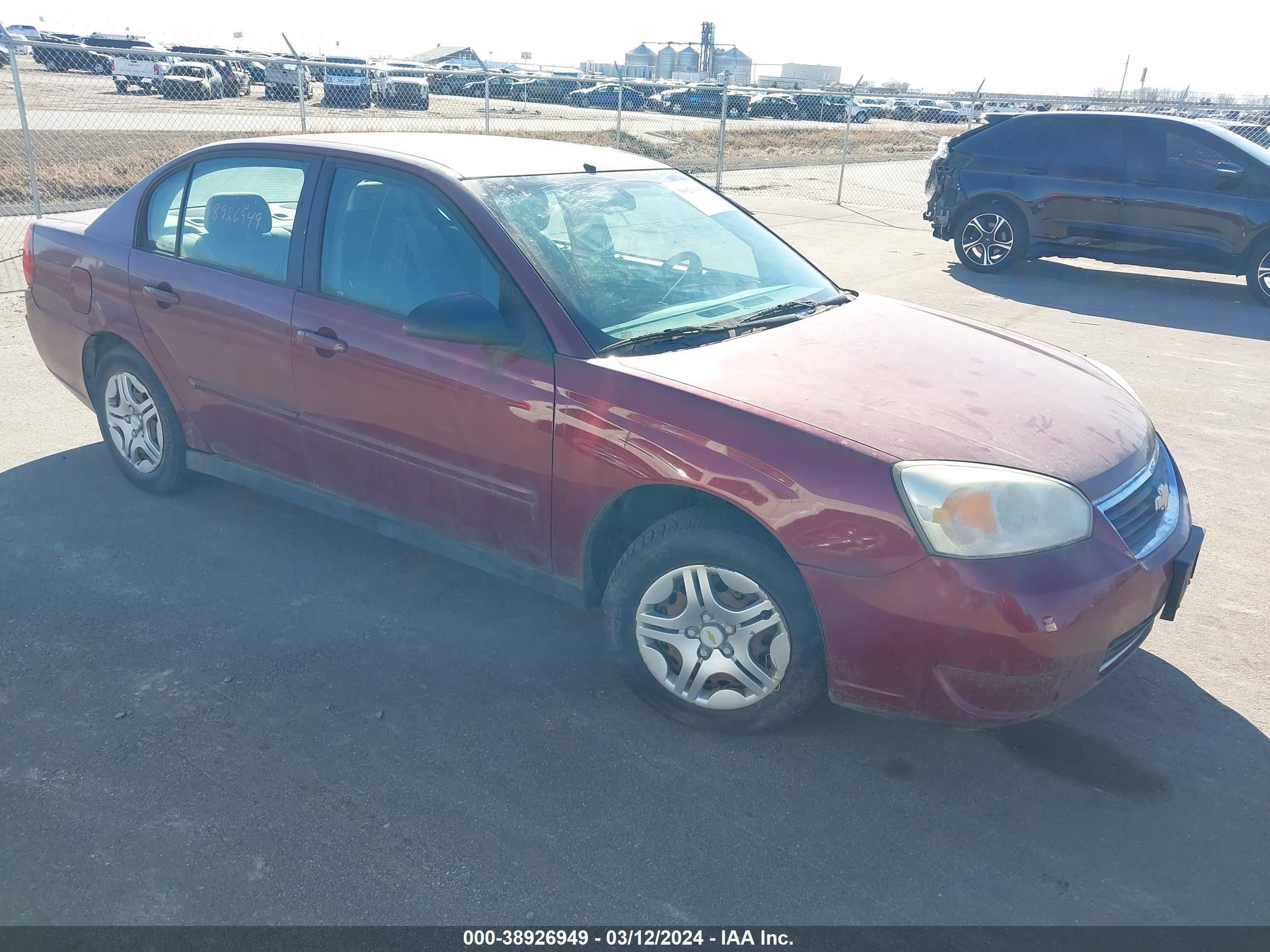 CHEVROLET MALIBU 2007 1g1zs58f57f175965