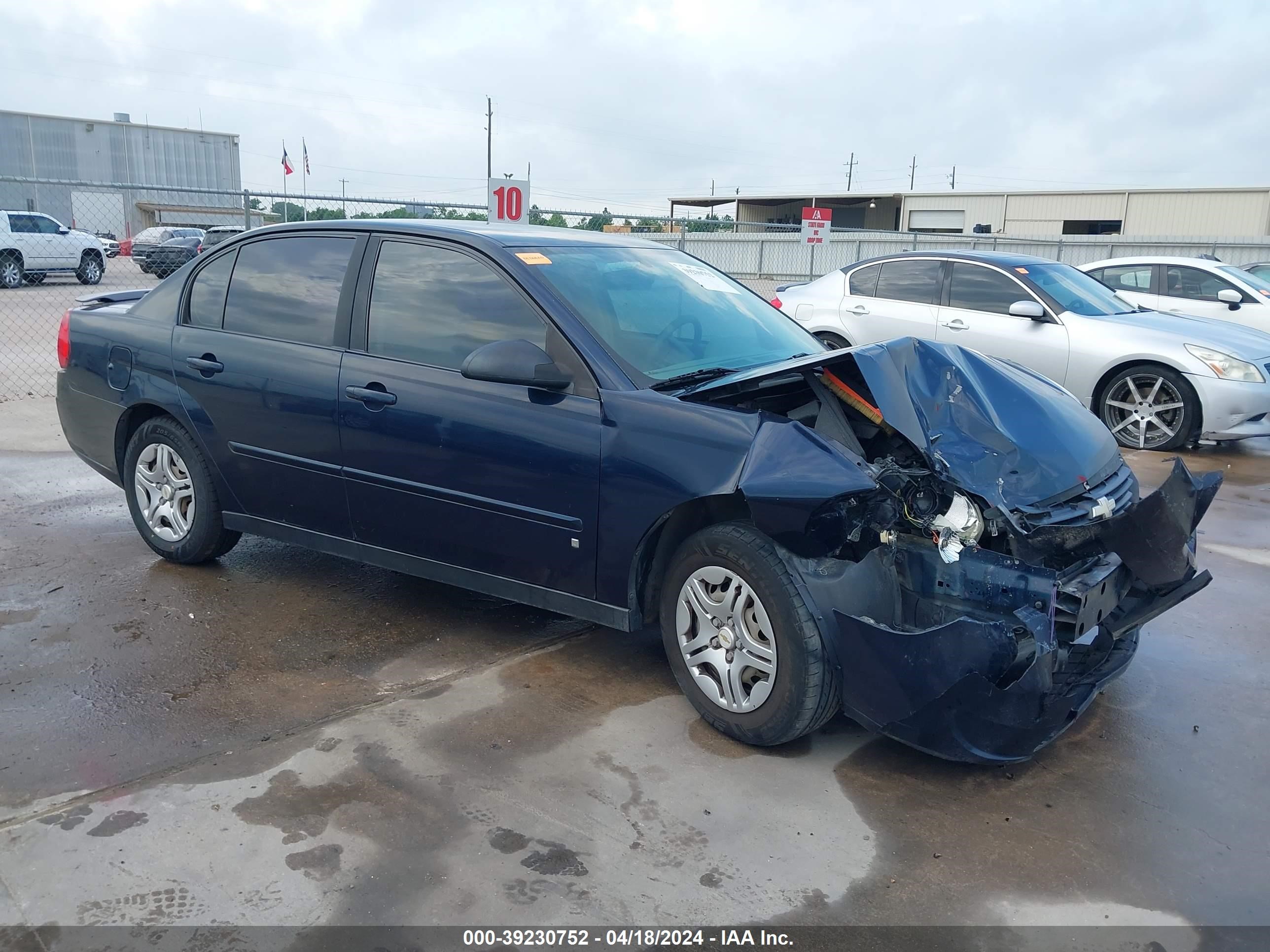 CHEVROLET MALIBU 2007 1g1zs58f67f304926