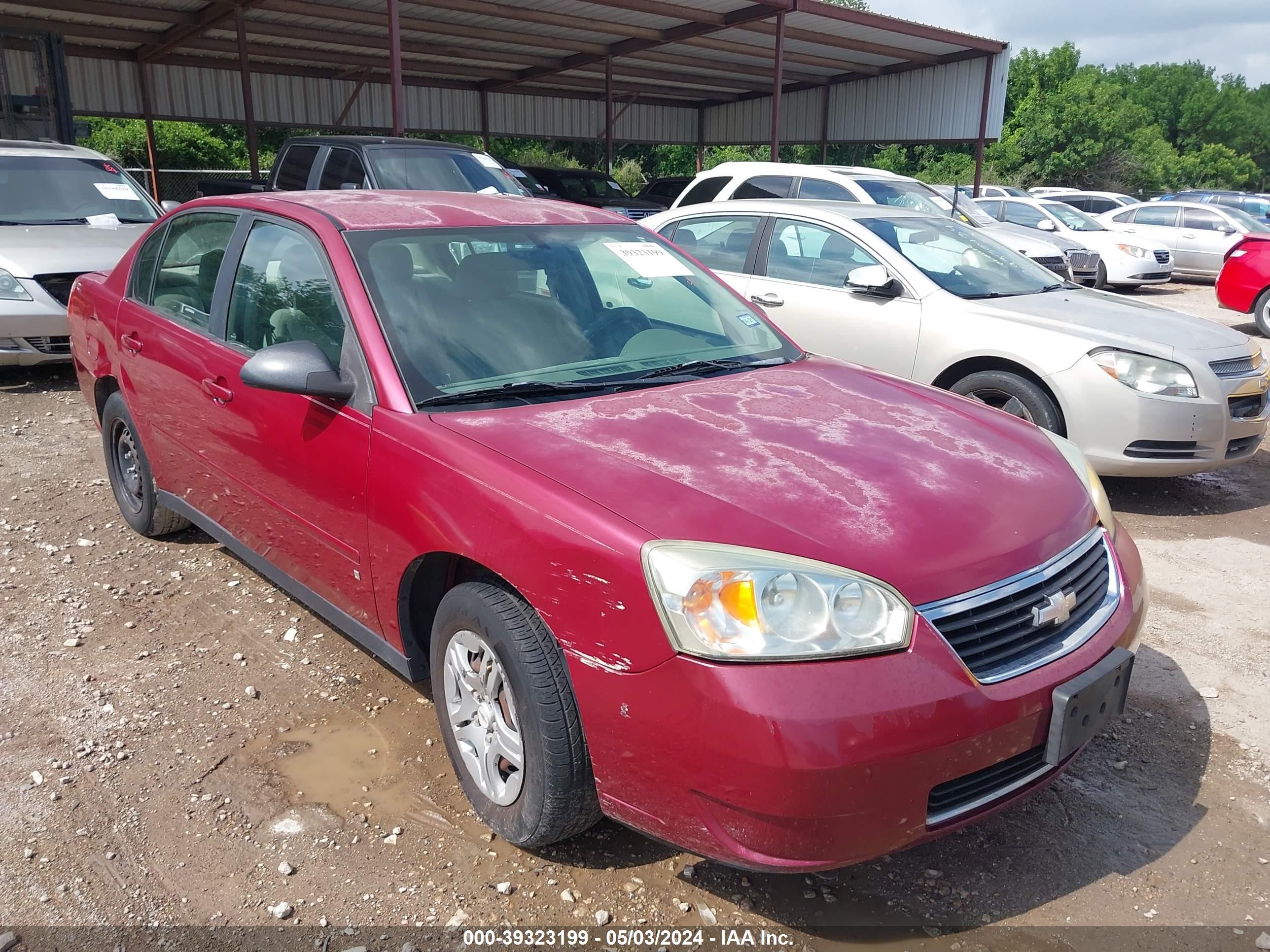 CHEVROLET MALIBU 2007 1g1zs58fx7f202979