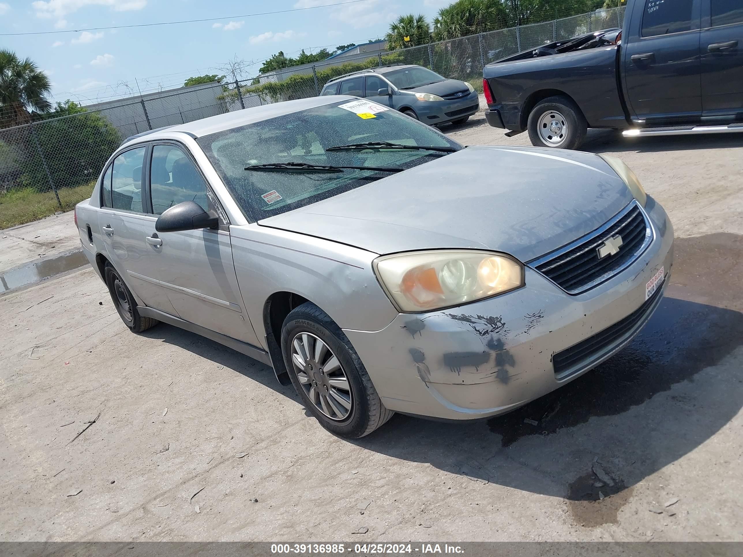 CHEVROLET MALIBU 2007 1g1zs58fx7f208958