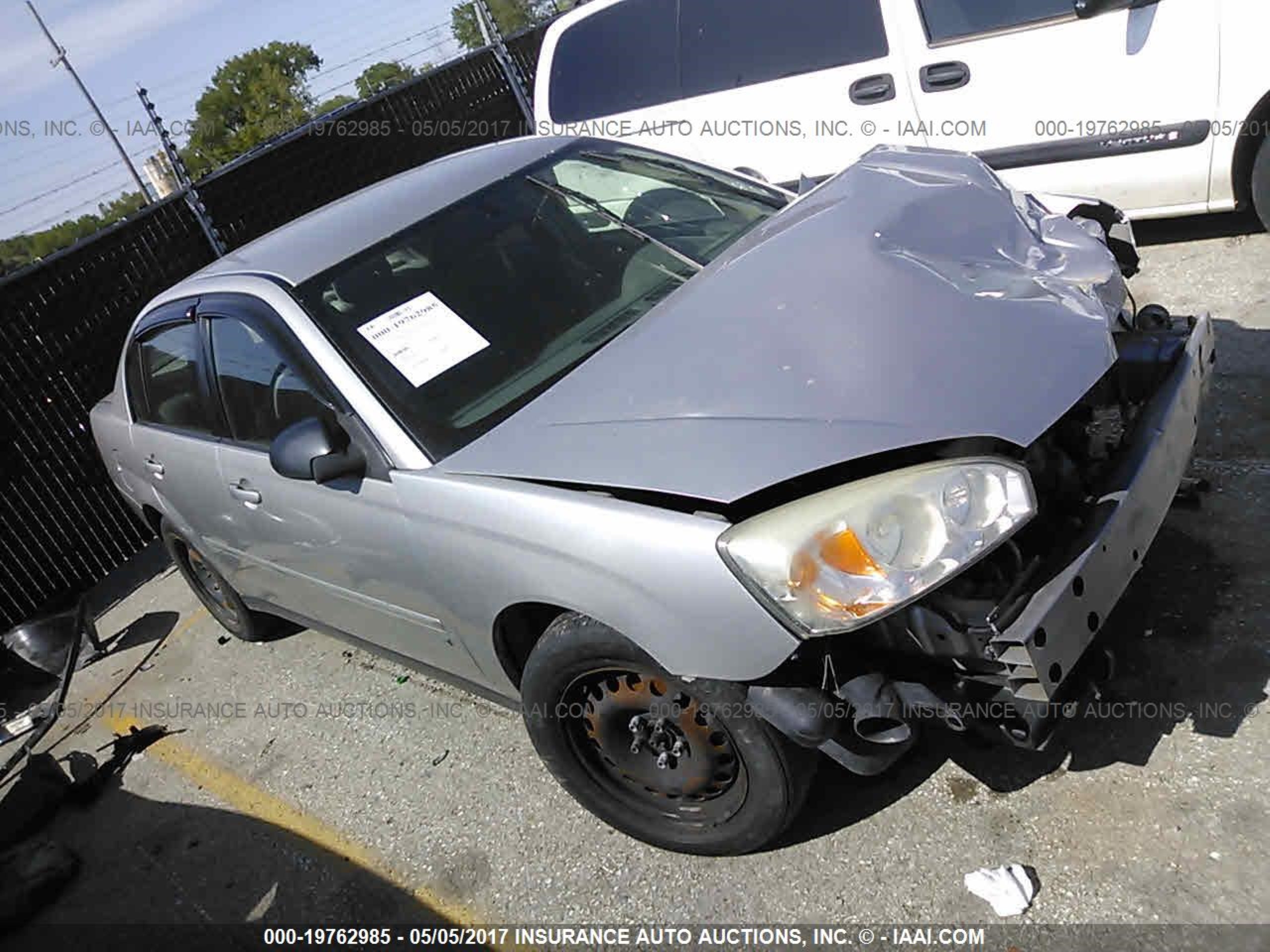 CHEVROLET MALIBU 2008 1g1zs58n98f111615