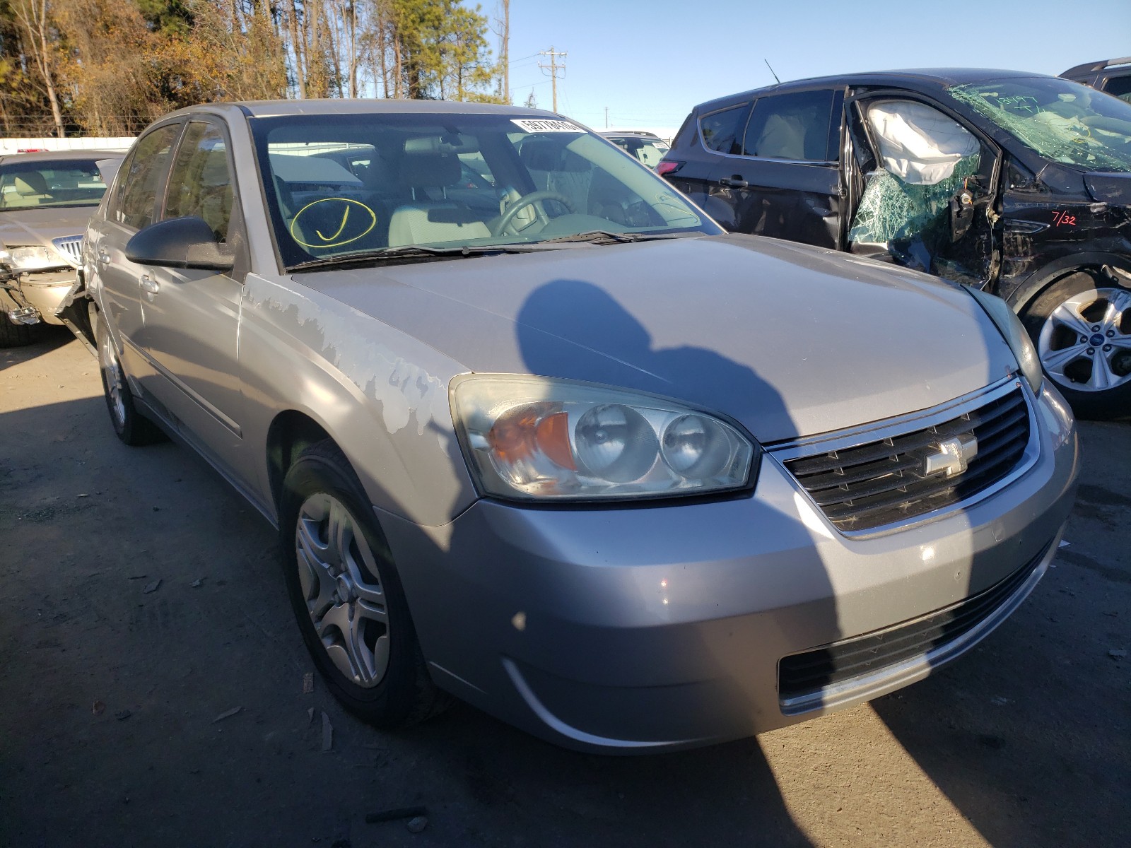 CHEVROLET MALIBU LS 2007 1g1zs58nx7f252448