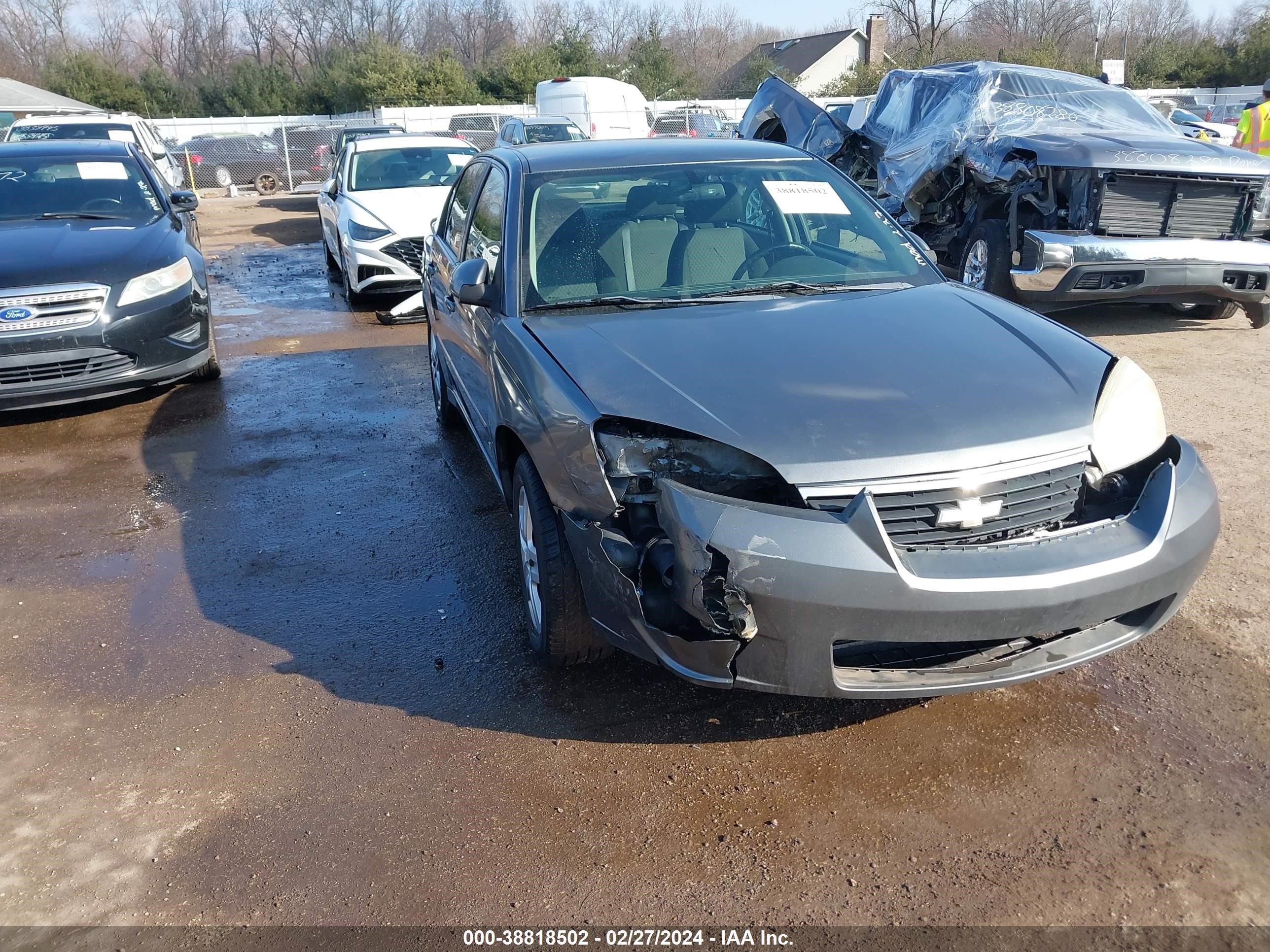 CHEVROLET MALIBU 2006 1g1zt51f76f175570