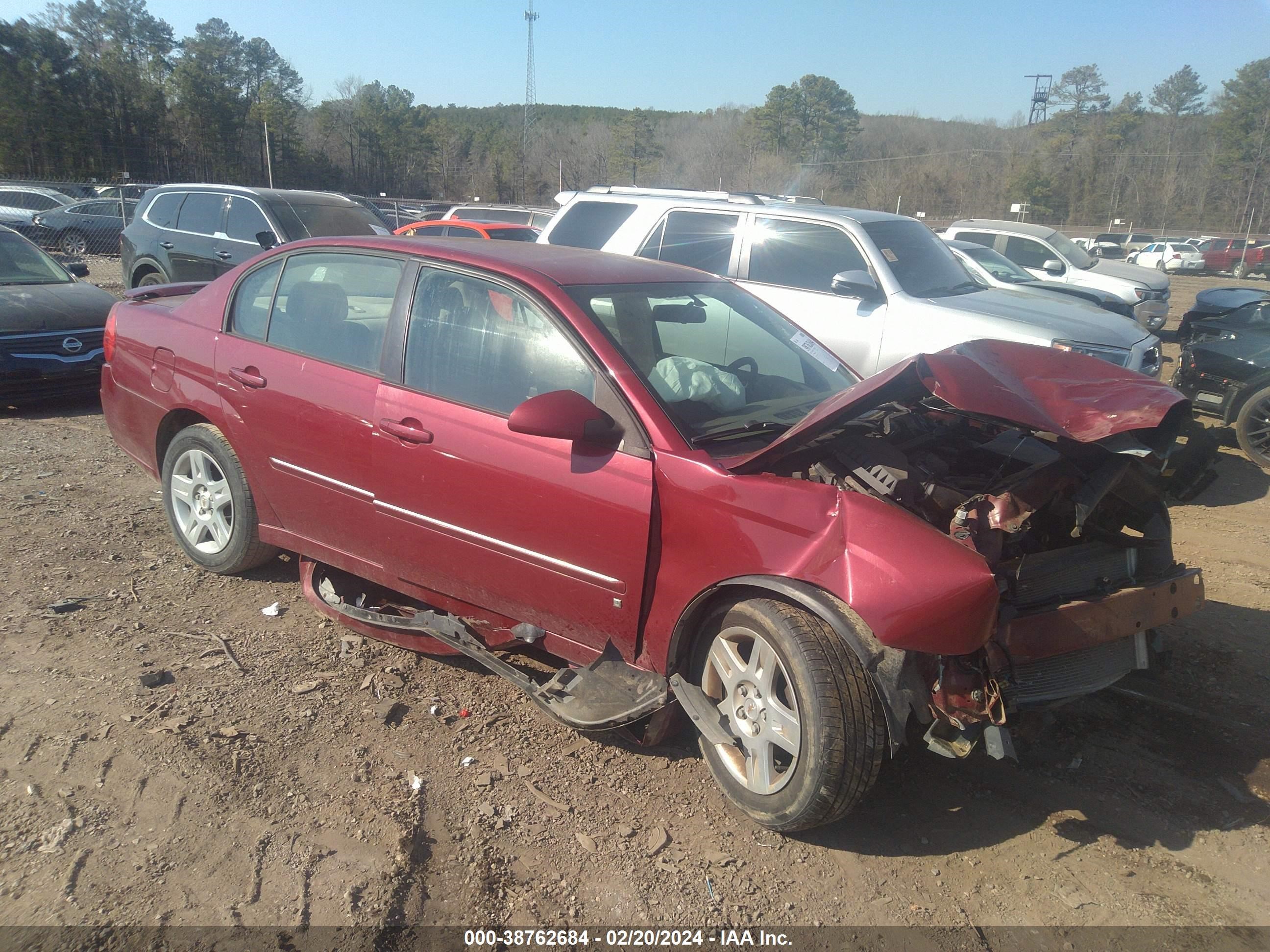 CHEVROLET MALIBU 2006 1g1zt51f86f143095