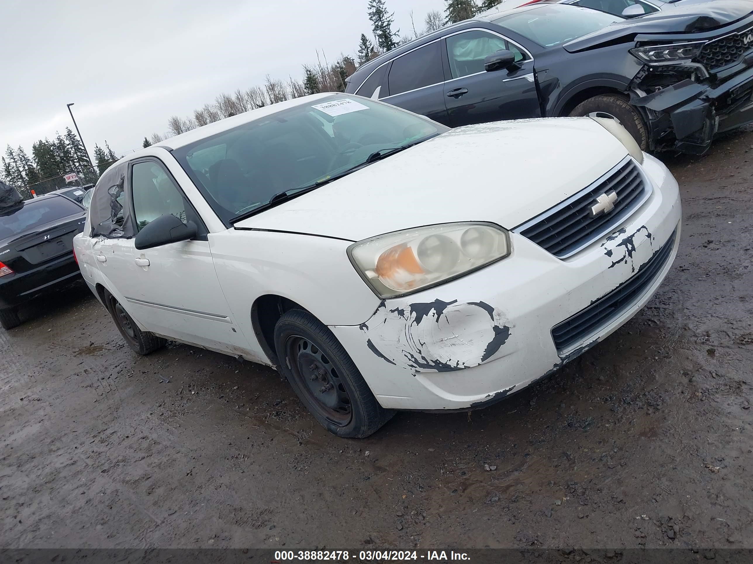 CHEVROLET MALIBU 2006 1g1zt51f86f272843