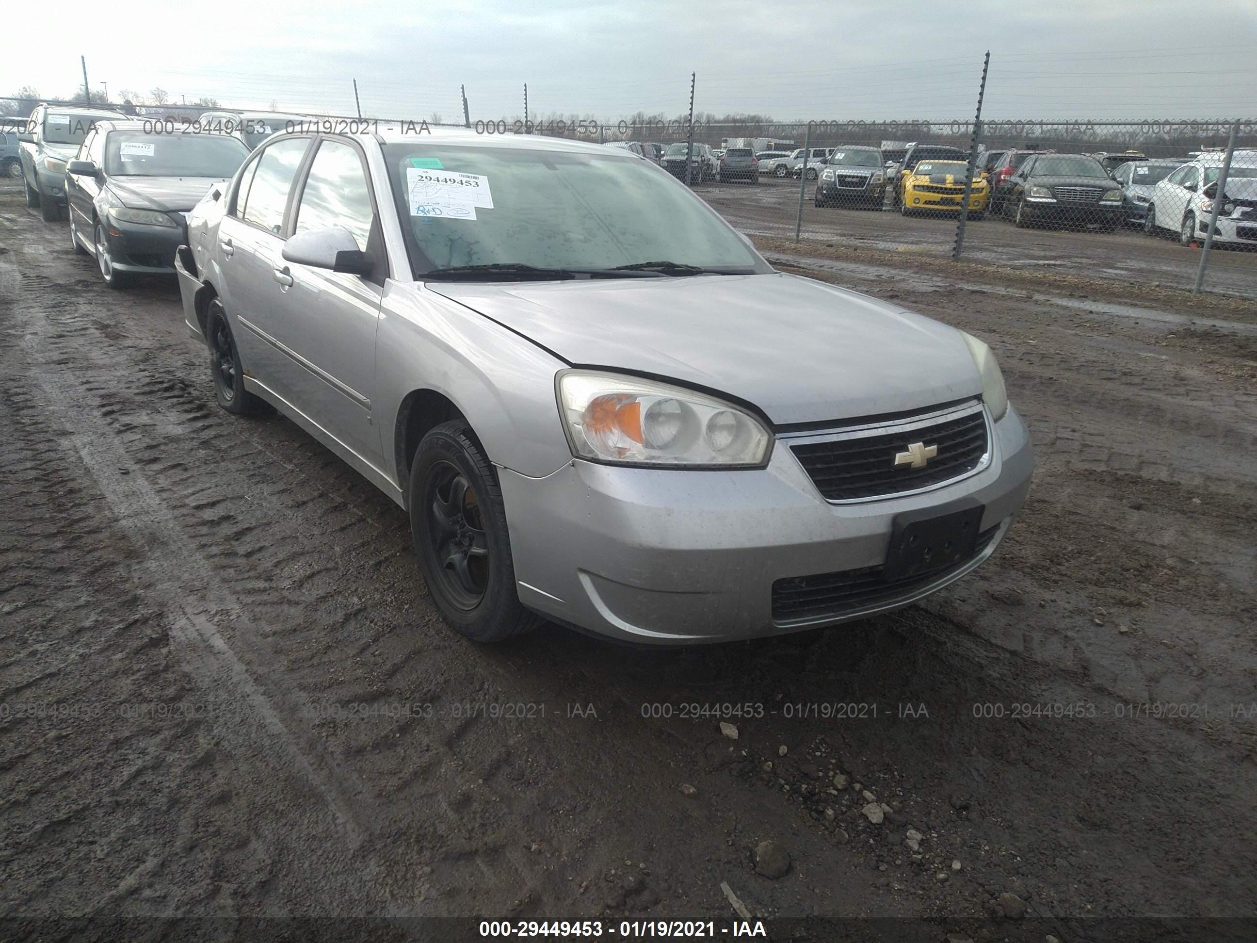 CHEVROLET MALIBU 2006 1g1zt51f96f209914