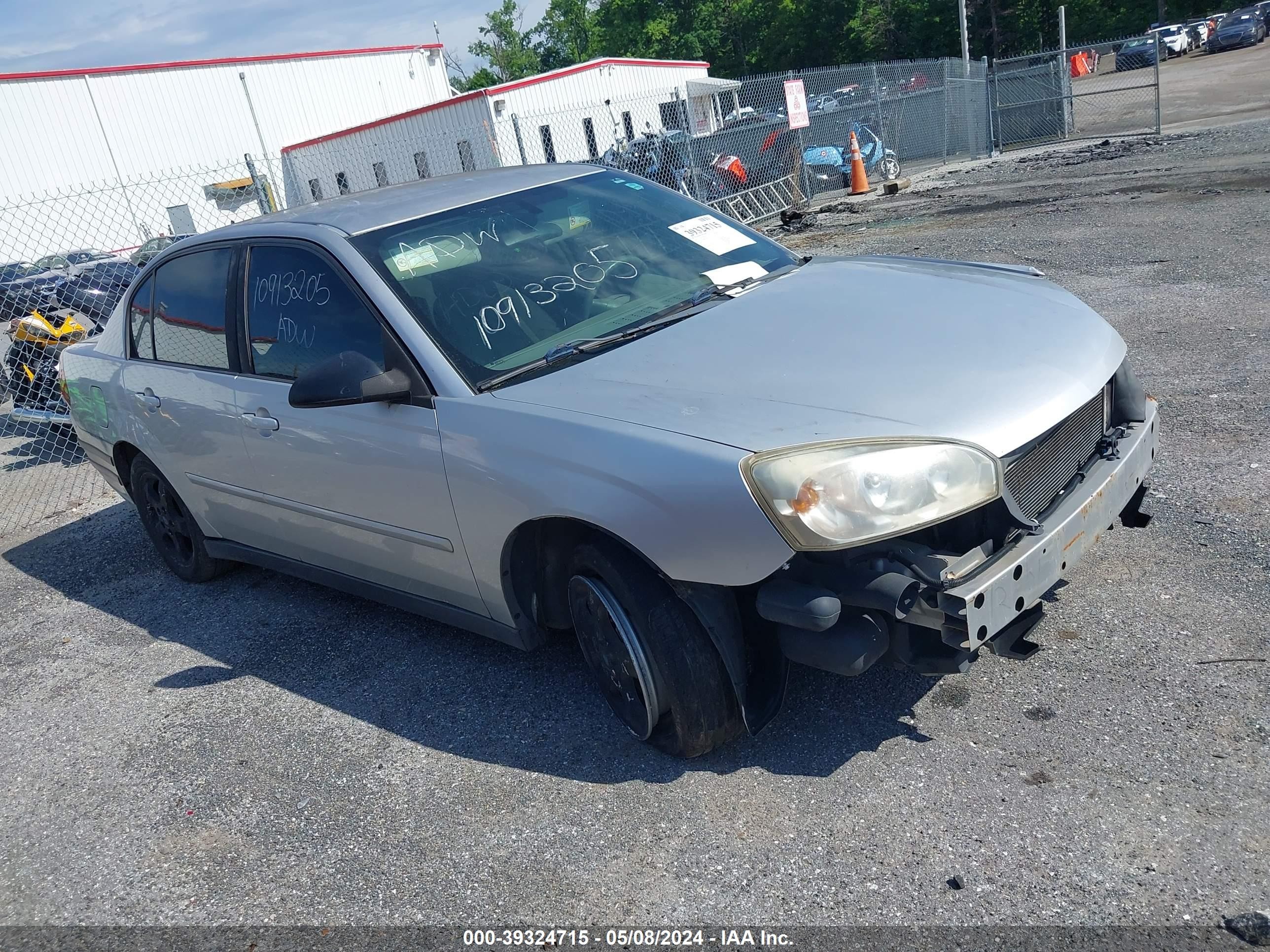 CHEVROLET MALIBU 2005 1g1zt52825f130308