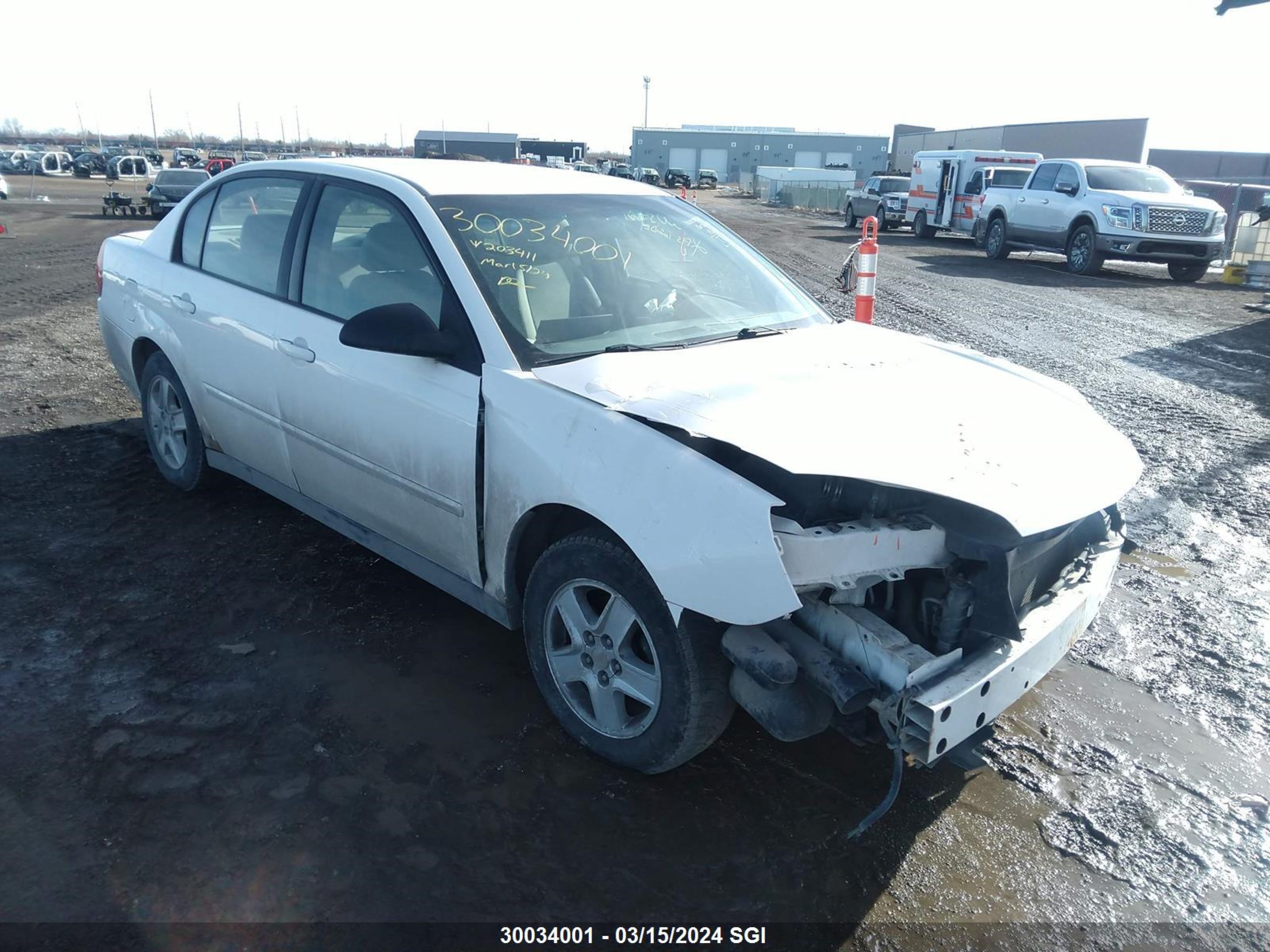 CHEVROLET MALIBU 2005 1g1zt528x5f203411