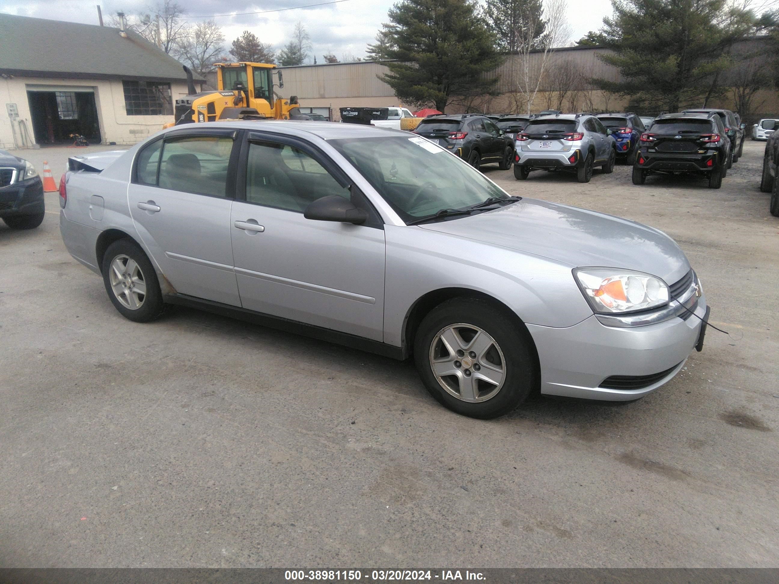 CHEVROLET MALIBU 2005 1g1zt54835f265147