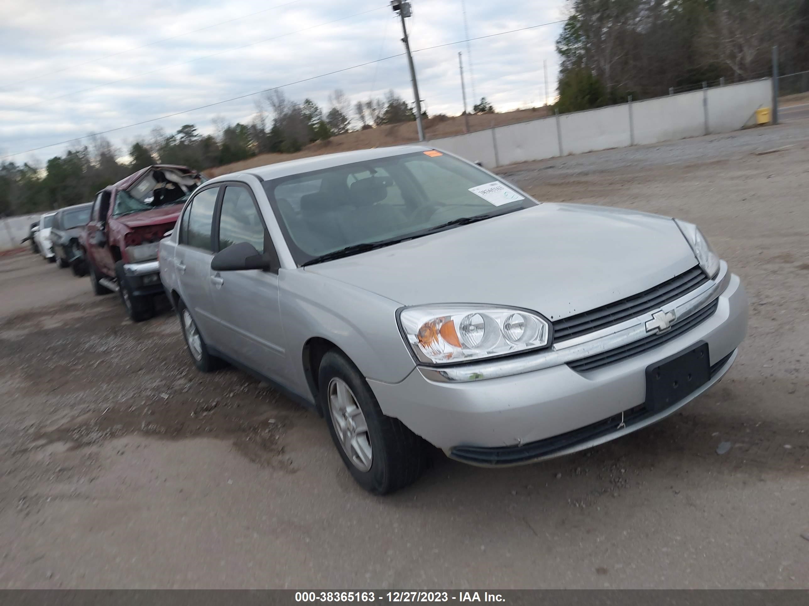 CHEVROLET MALIBU 2005 1g1zt54865f222261