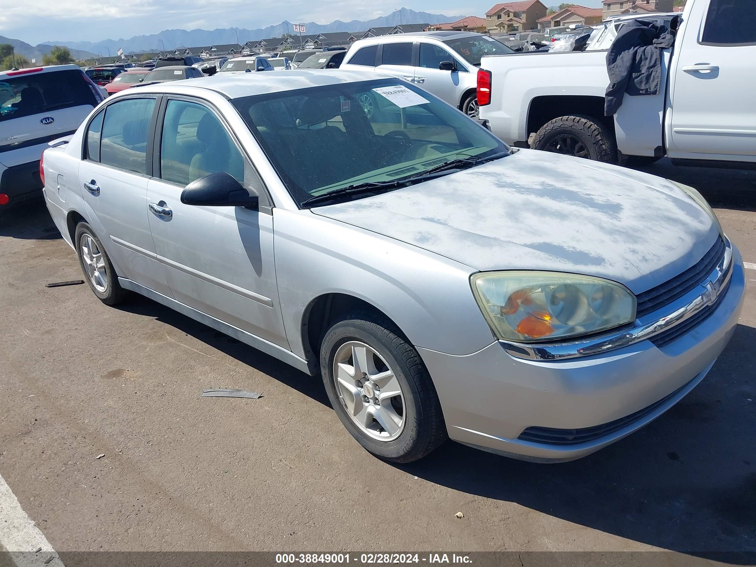 CHEVROLET MALIBU 2004 1g1zt548x4f129273