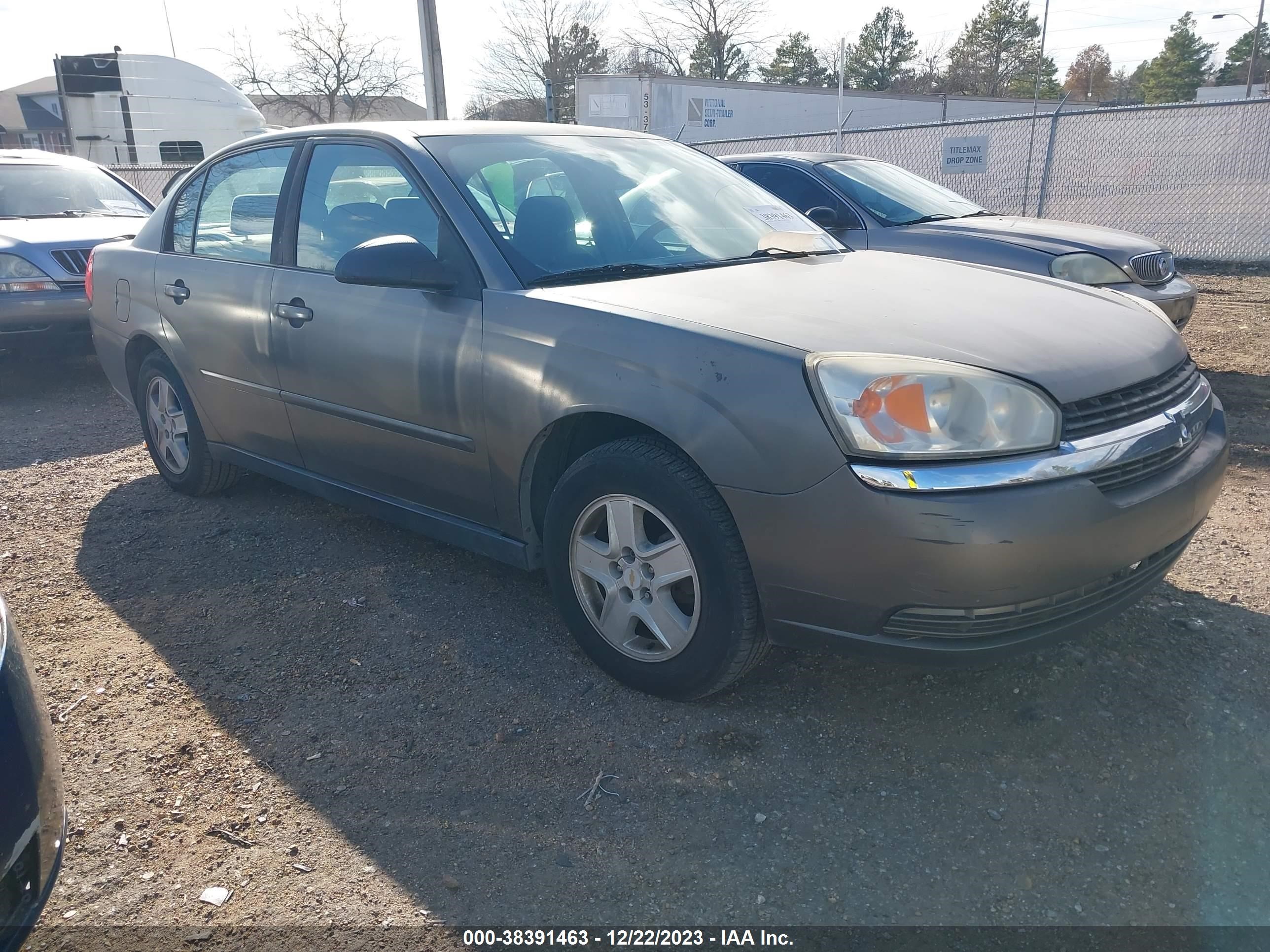 CHEVROLET MALIBU 2005 1g1zt548x5f233179