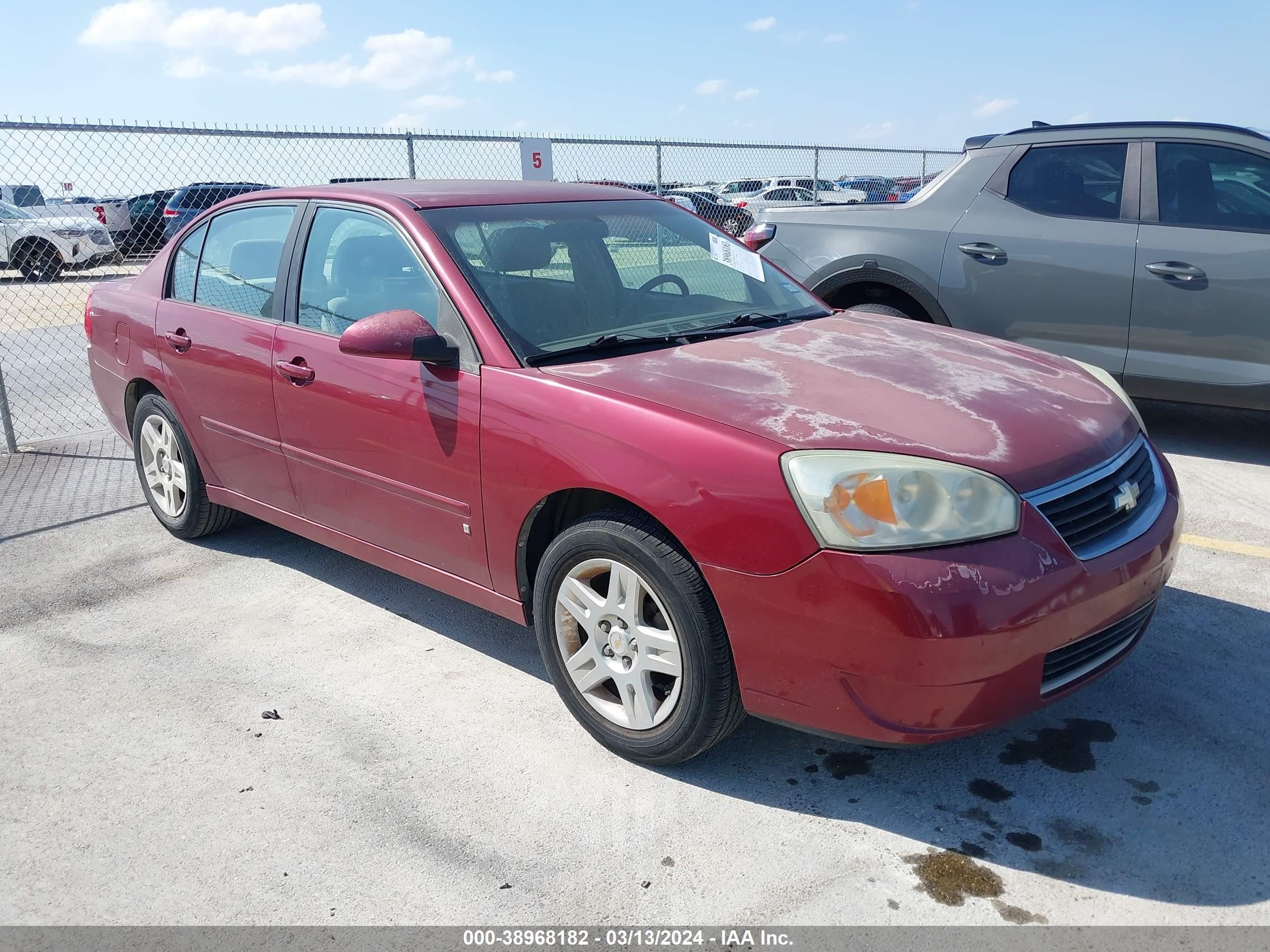 CHEVROLET MALIBU 2007 1g1zt58f17f296246