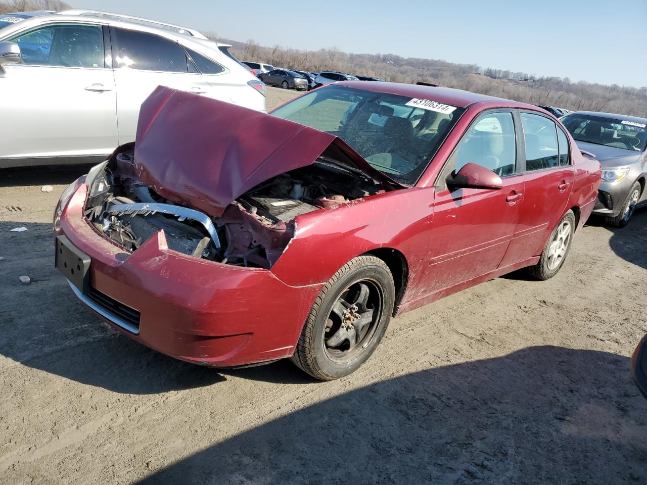 CHEVROLET MALIBU 2007 1g1zt58f47f167451