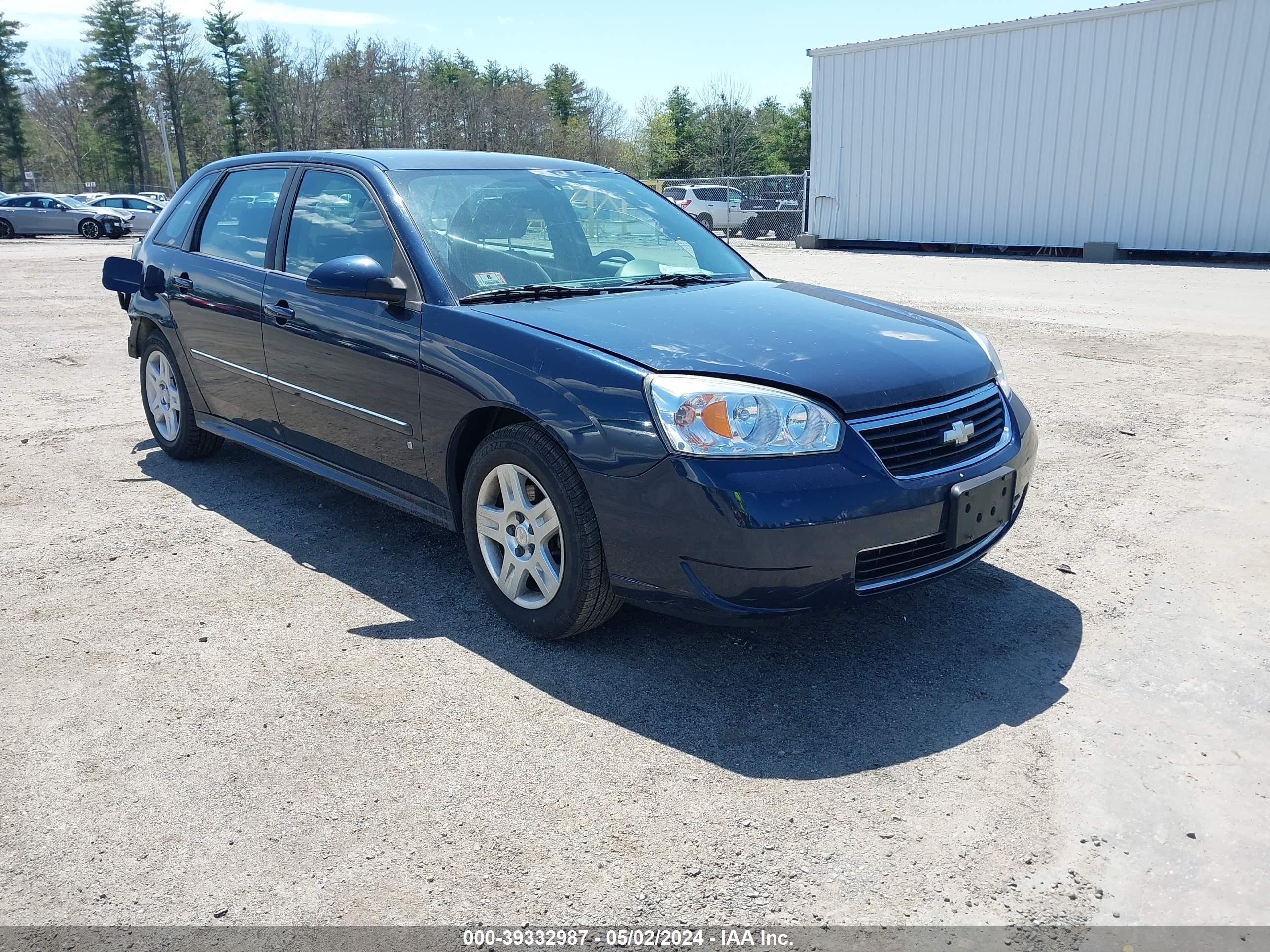 CHEVROLET MALIBU 2006 1g1zt61896f111506