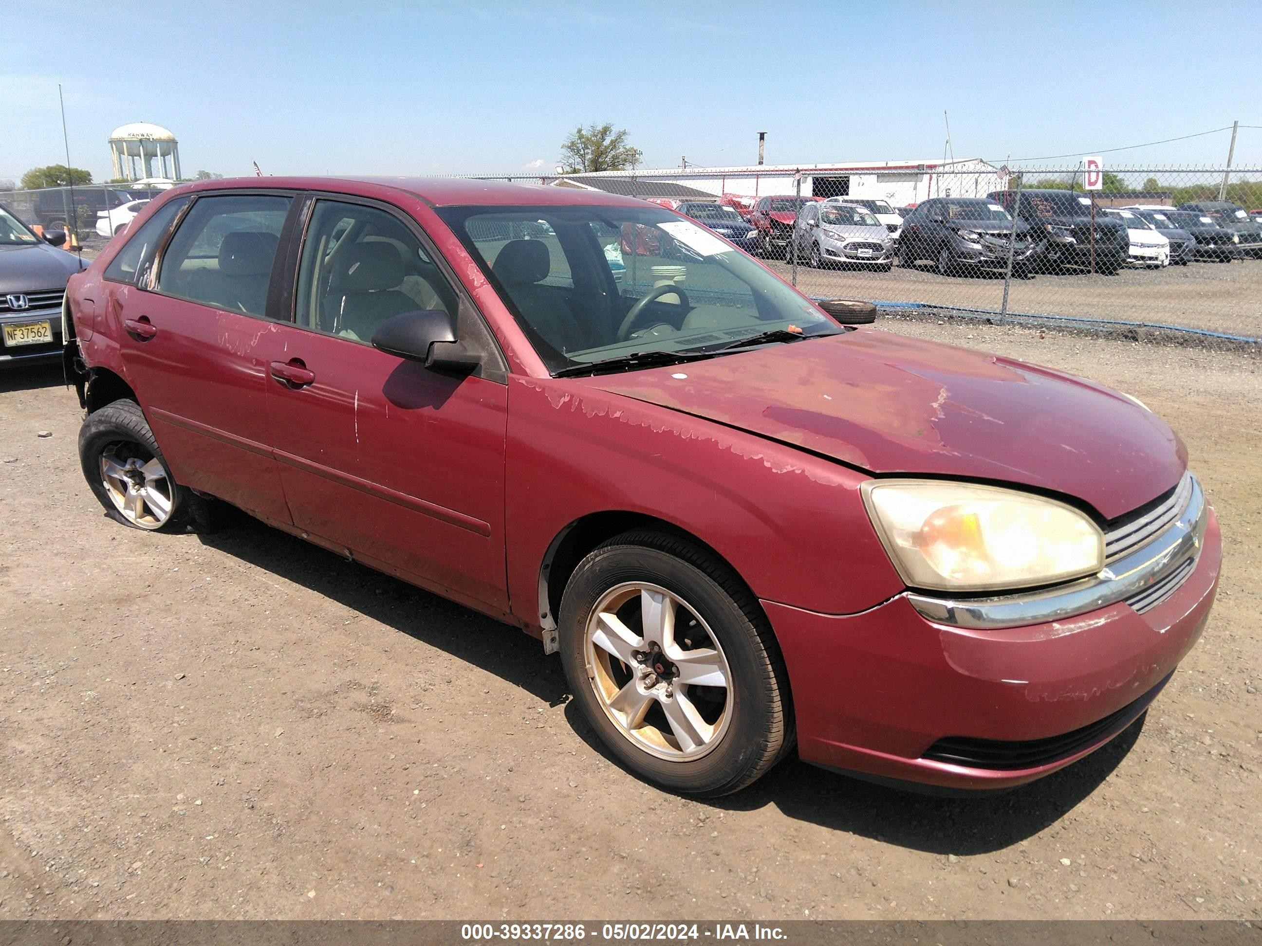 CHEVROLET MALIBU 2005 1g1zt64815f102017