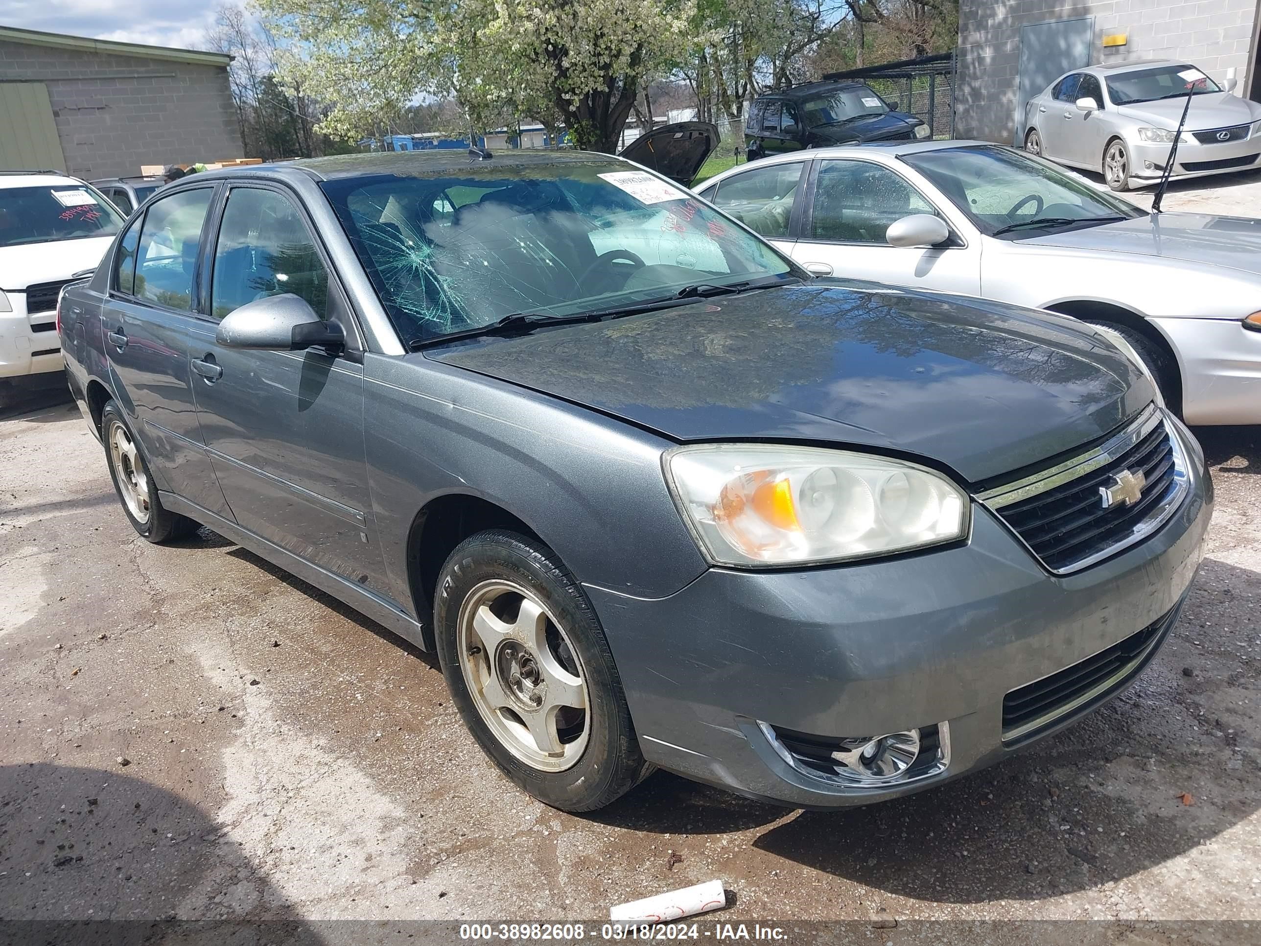 CHEVROLET MALIBU 2006 1g1zu53896f214557