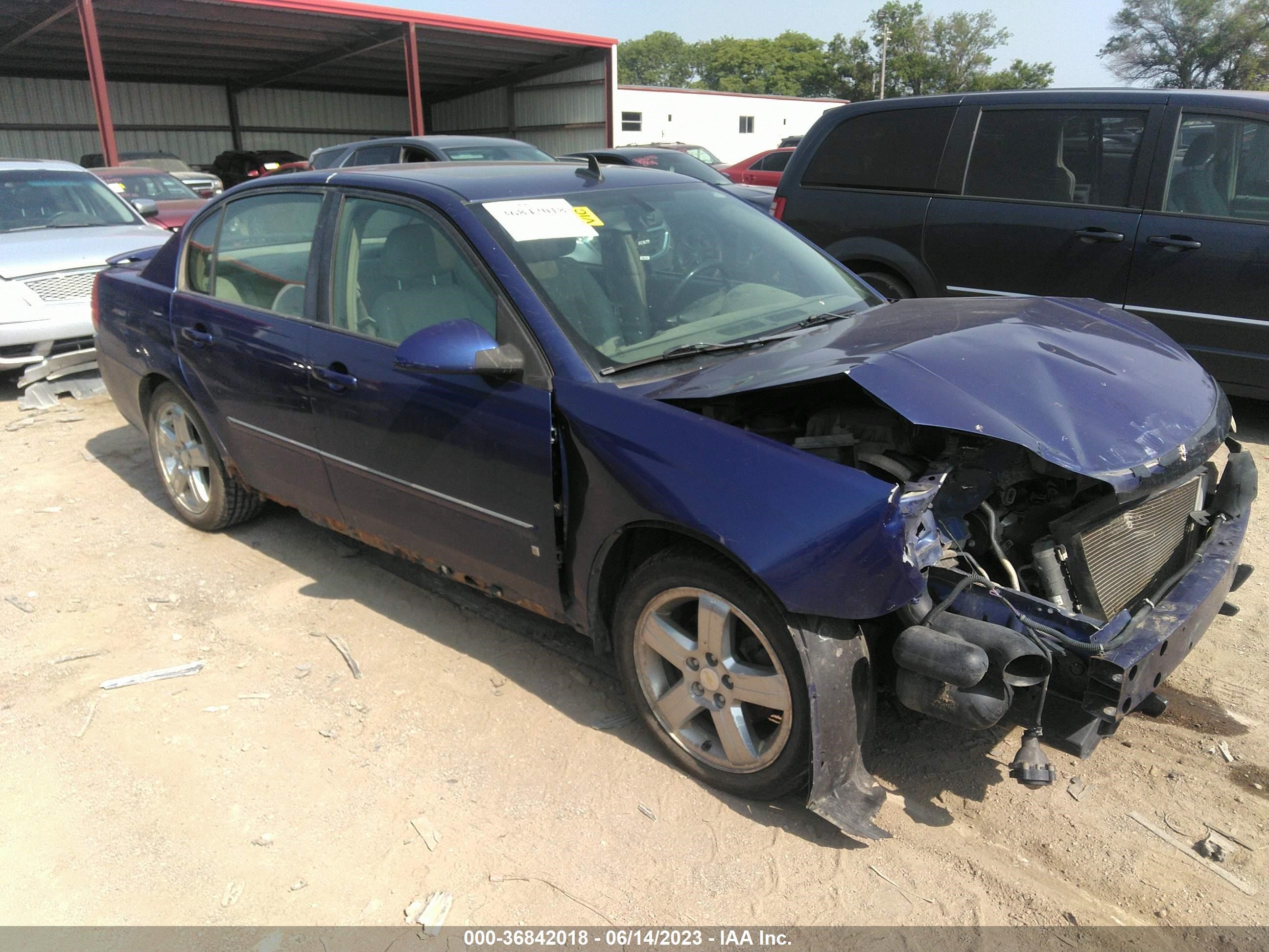 CHEVROLET MALIBU 2006 1g1zu53896f219628