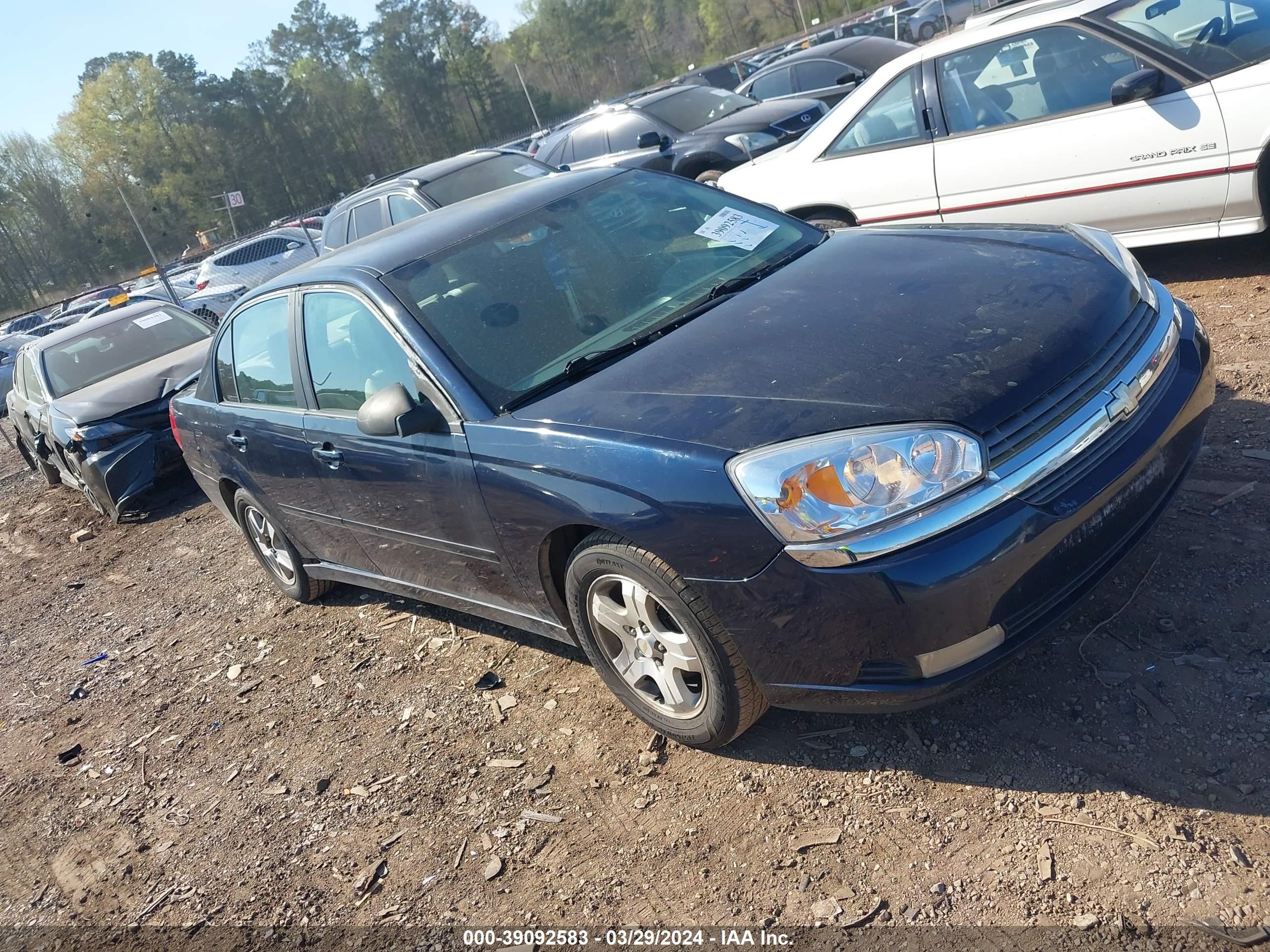 CHEVROLET MALIBU 2005 1g1zu54885f335805