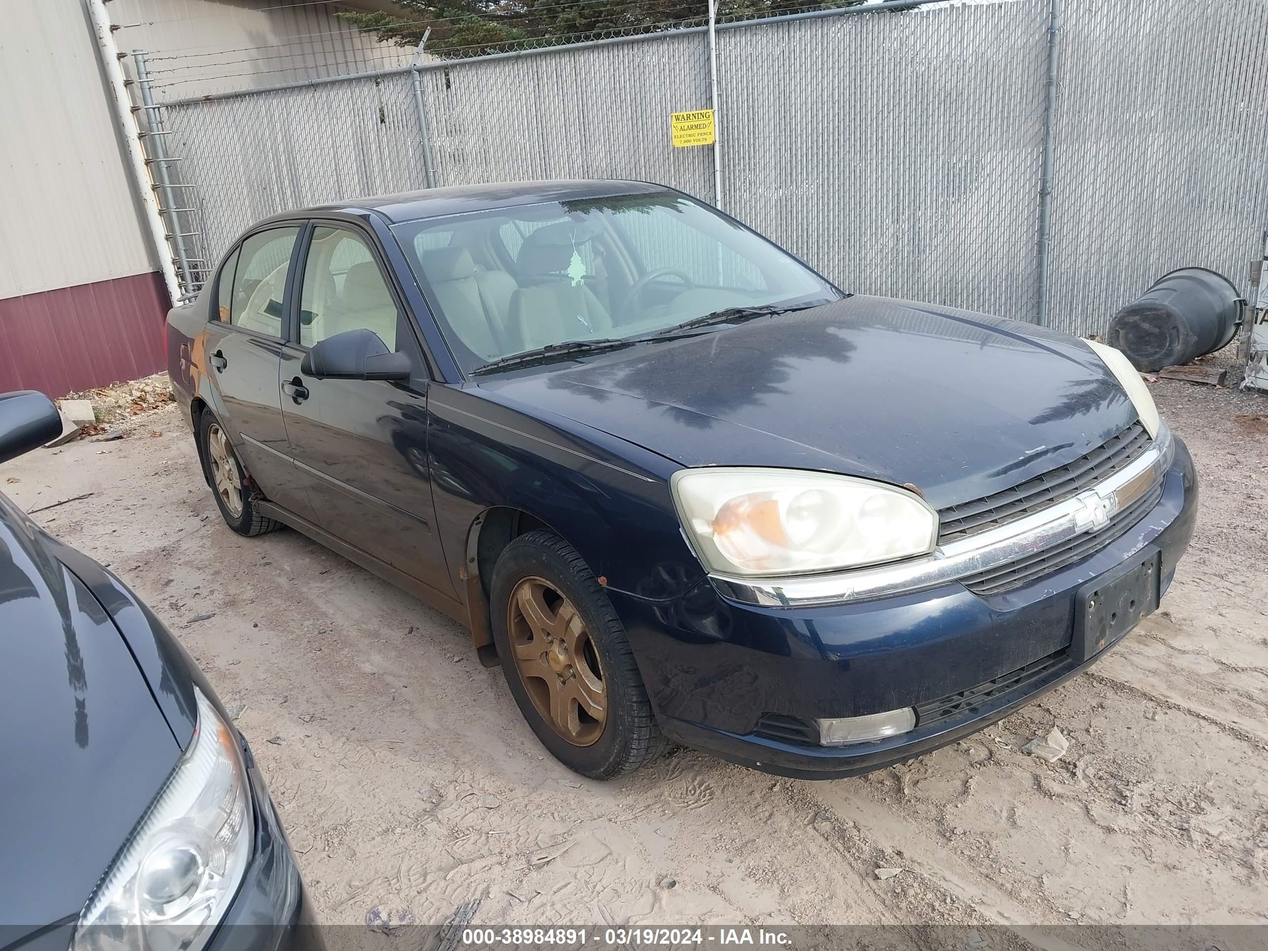 CHEVROLET MALIBU 2004 1g1zu54894f111554