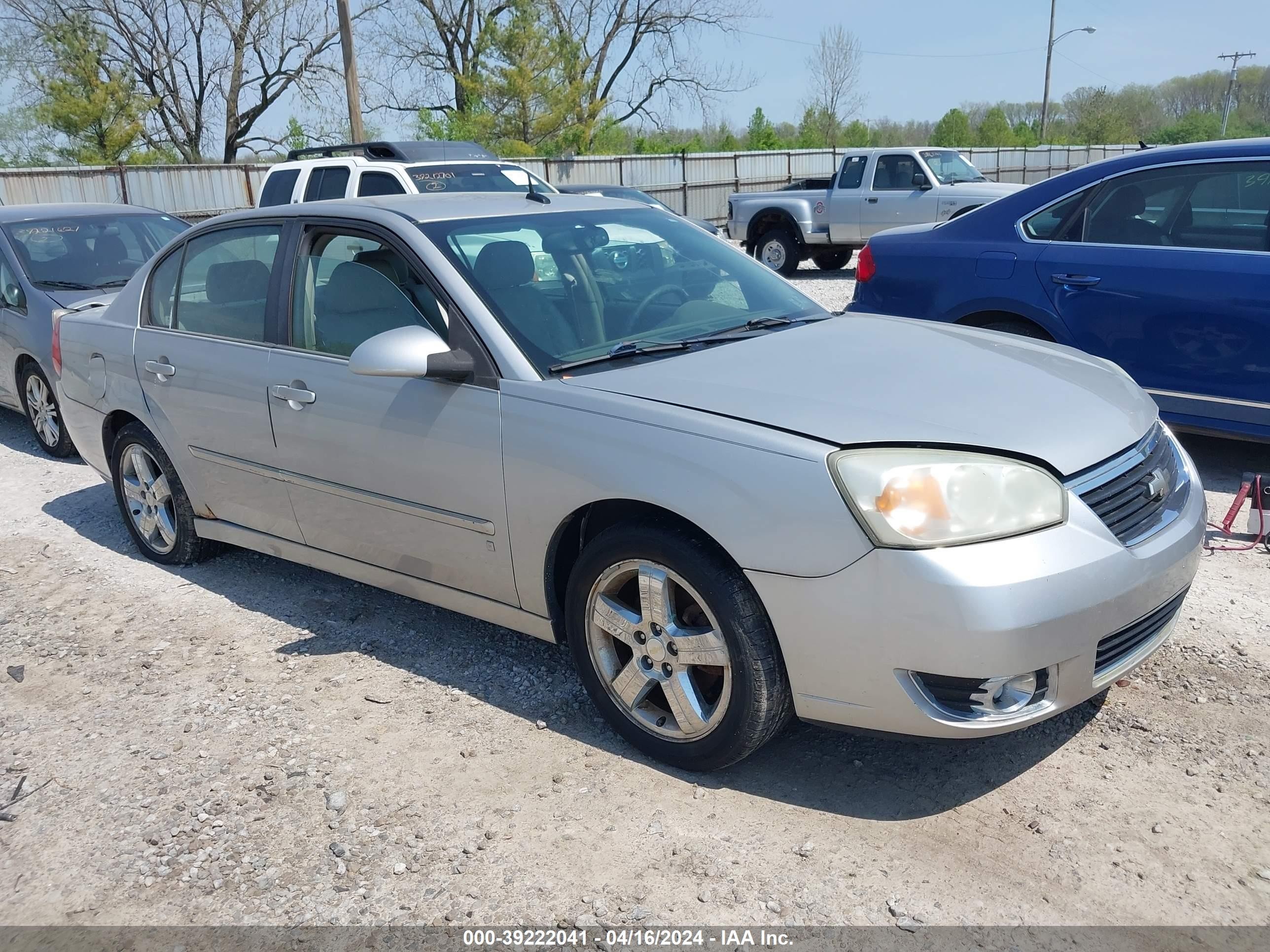 CHEVROLET MALIBU 2007 1g1zu57nx7f159716