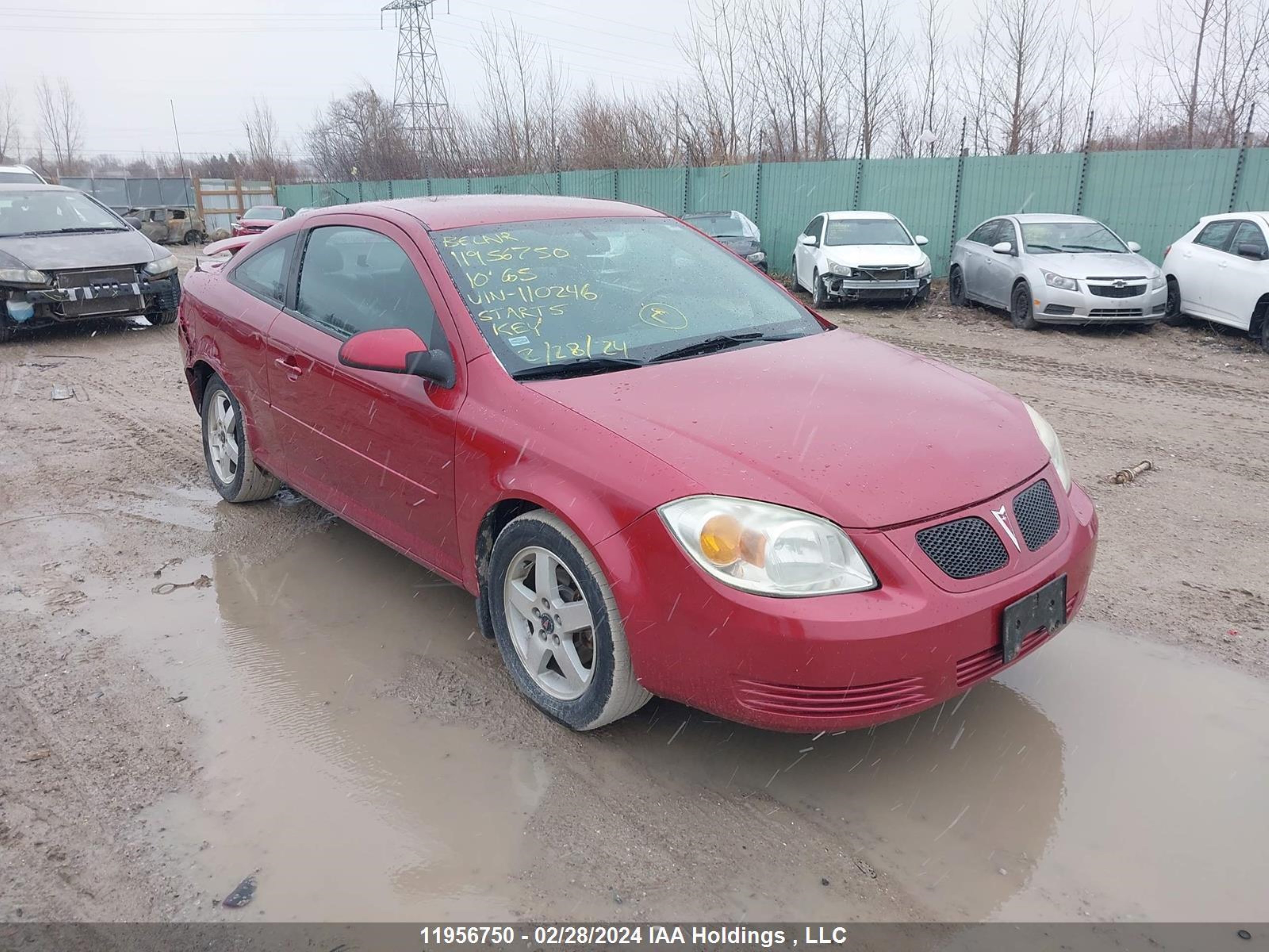 PONTIAC G5 2010 1g2ad1f51a7110246