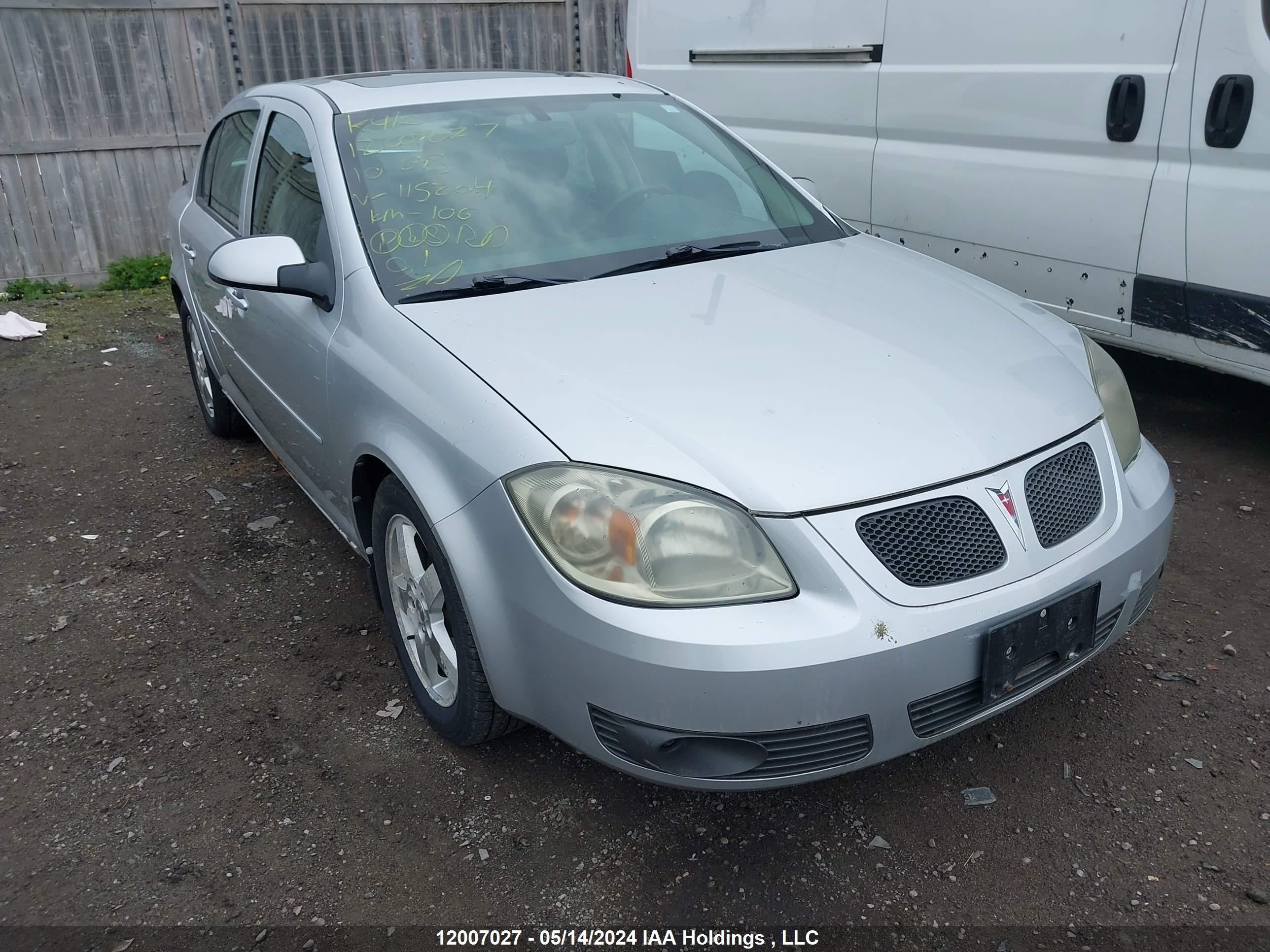 PONTIAC G5 2010 1g2ad5f50a7115204