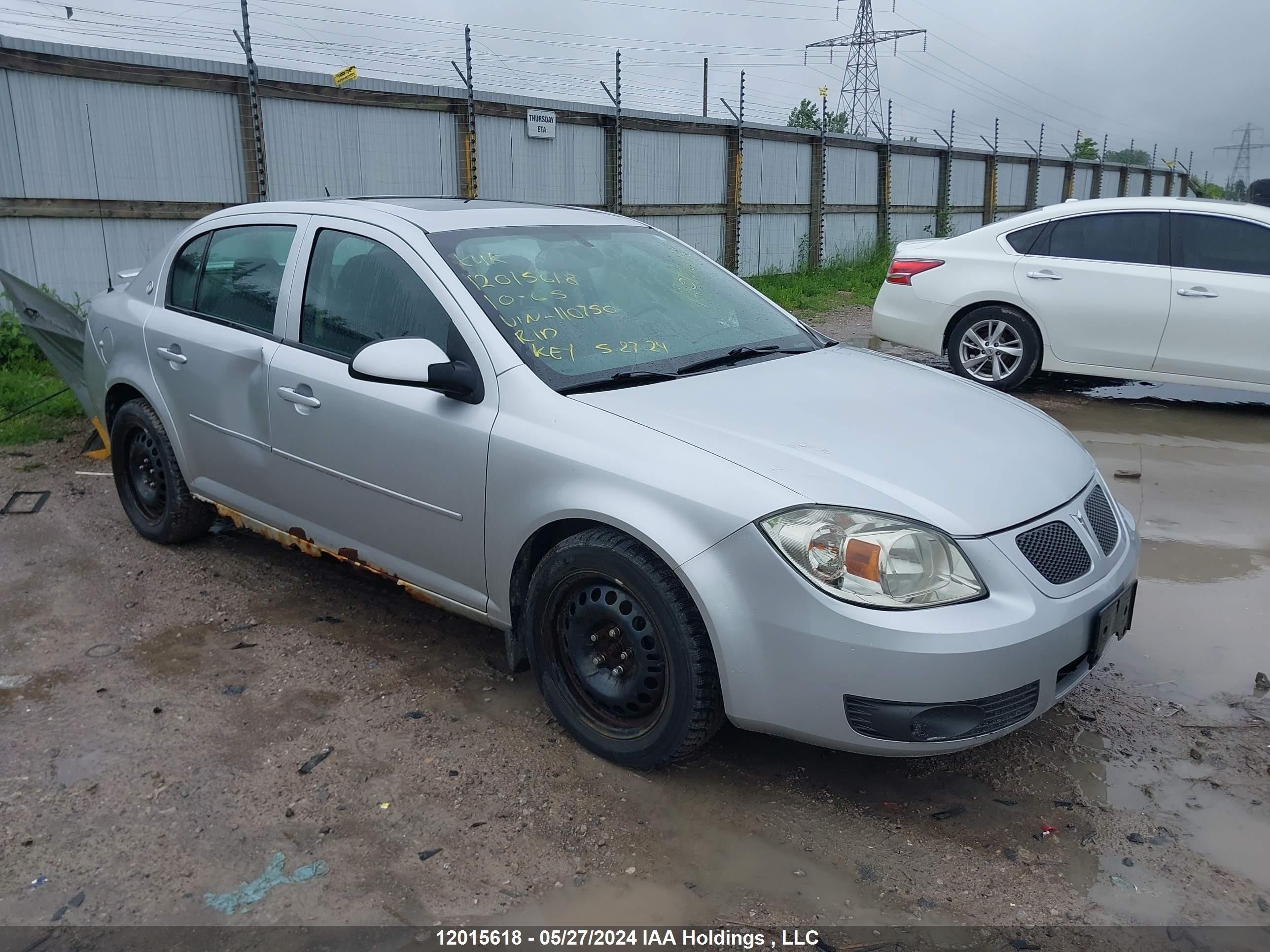 PONTIAC G5 2010 1g2ad5f52a7110750