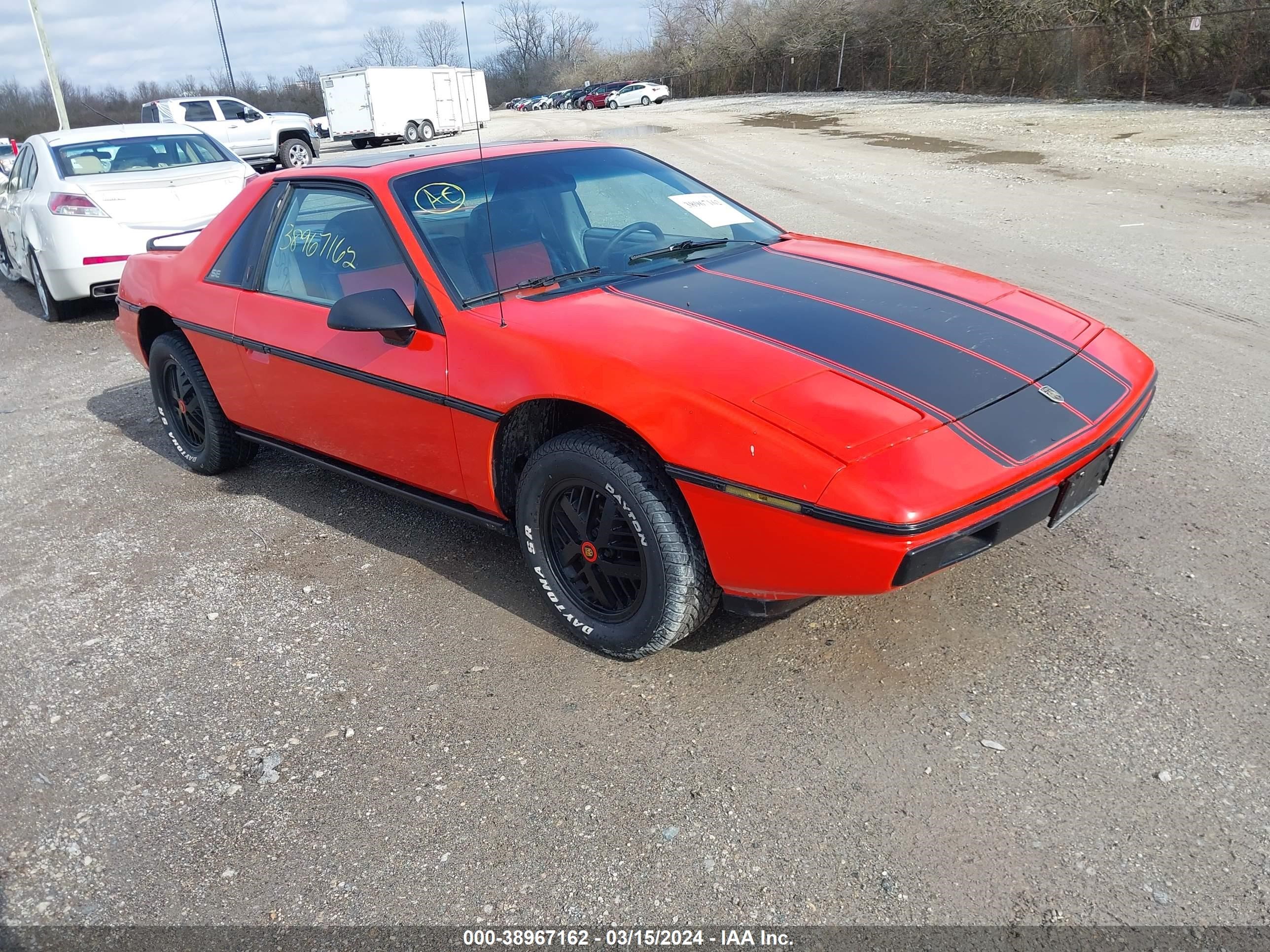 PONTIAC FIERO 1984 1g2af37r7ep308164