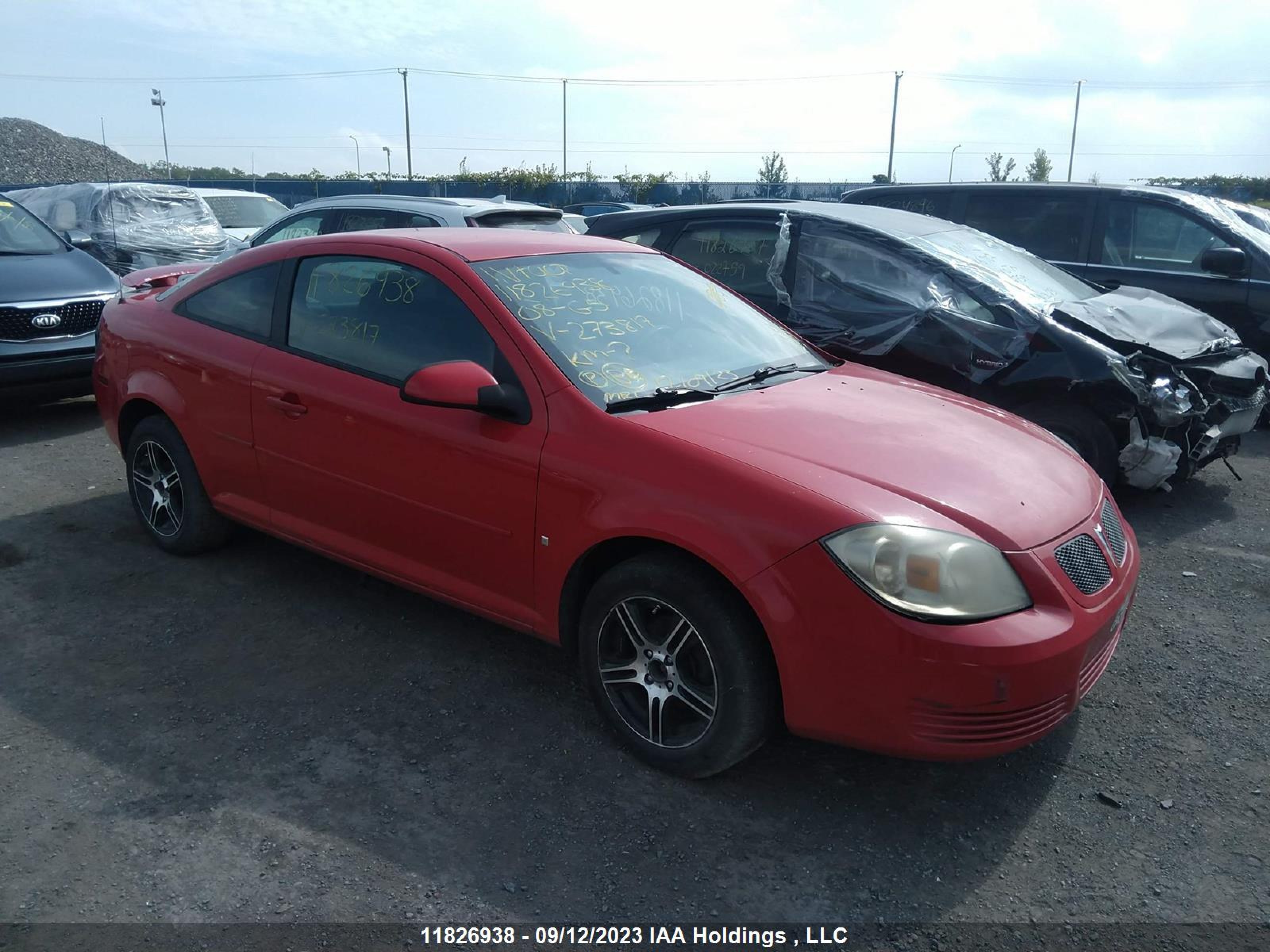 PONTIAC G5 2008 1g2al15f087273817