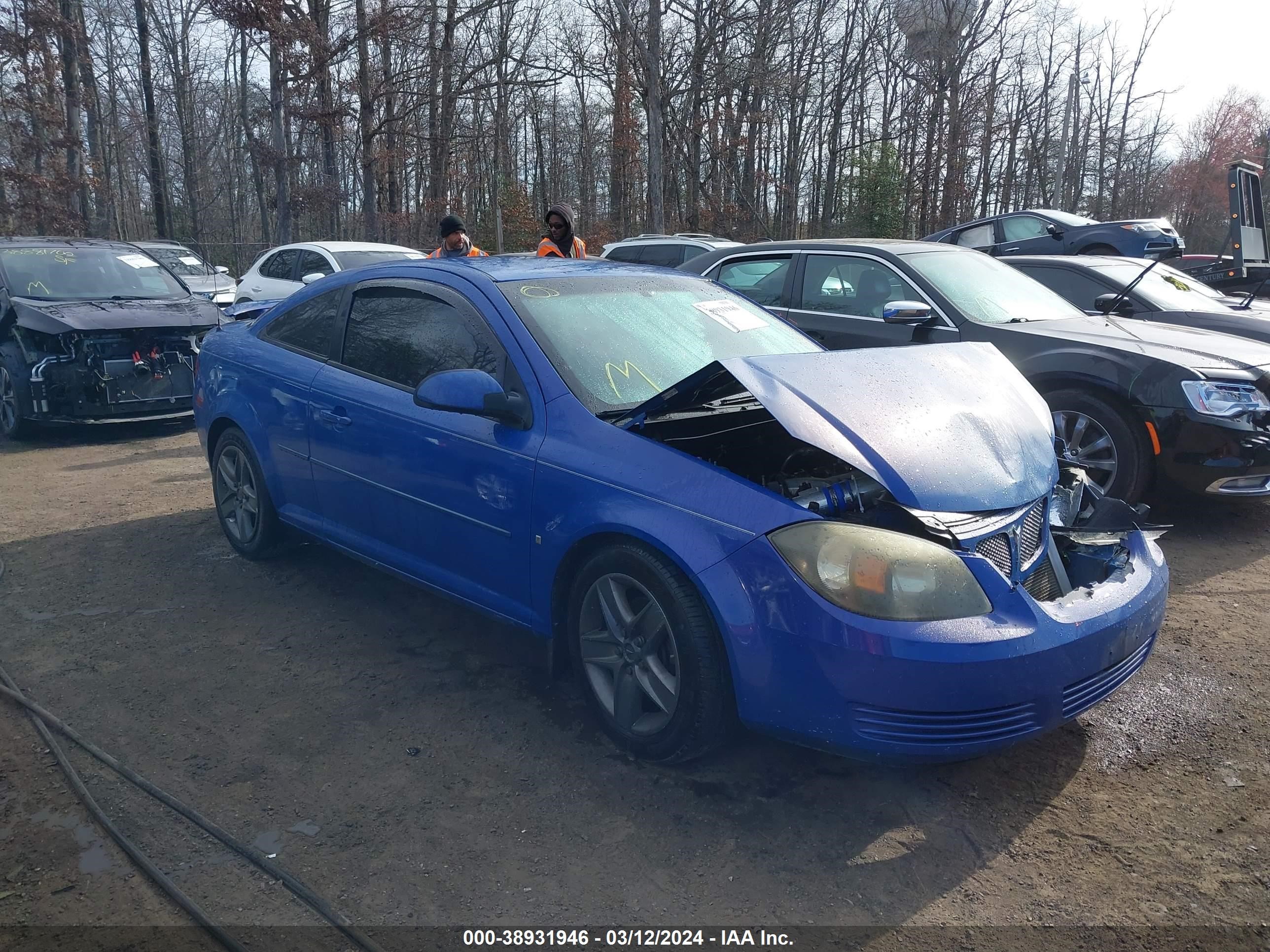 PONTIAC G5 2008 1g2al18f387106864