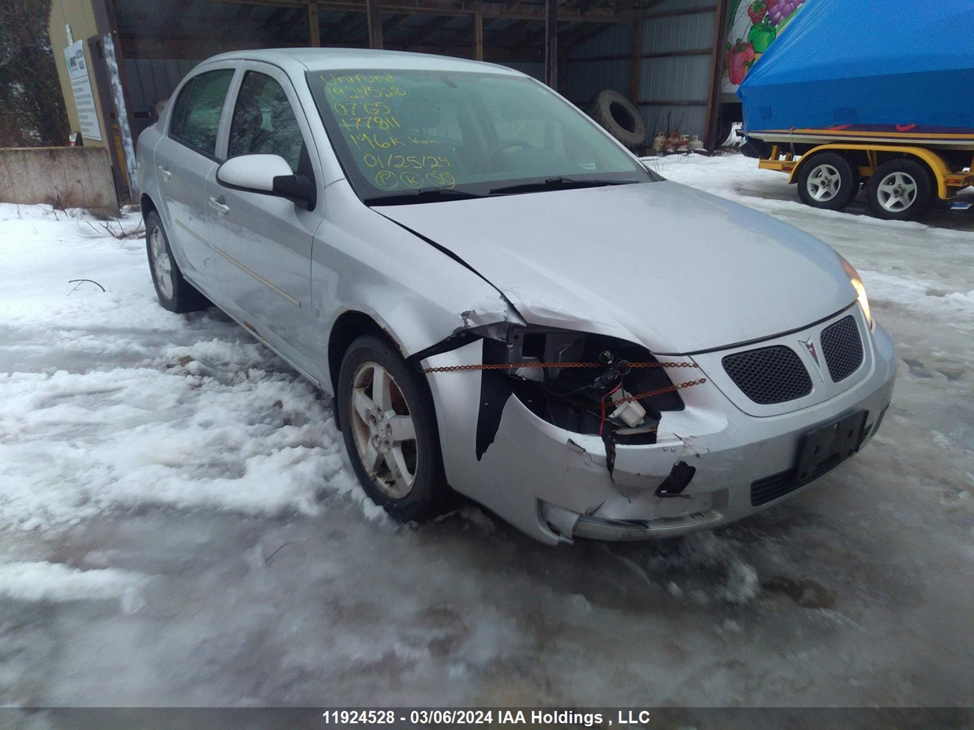 PONTIAC G5 2007 1g2al55f477177811