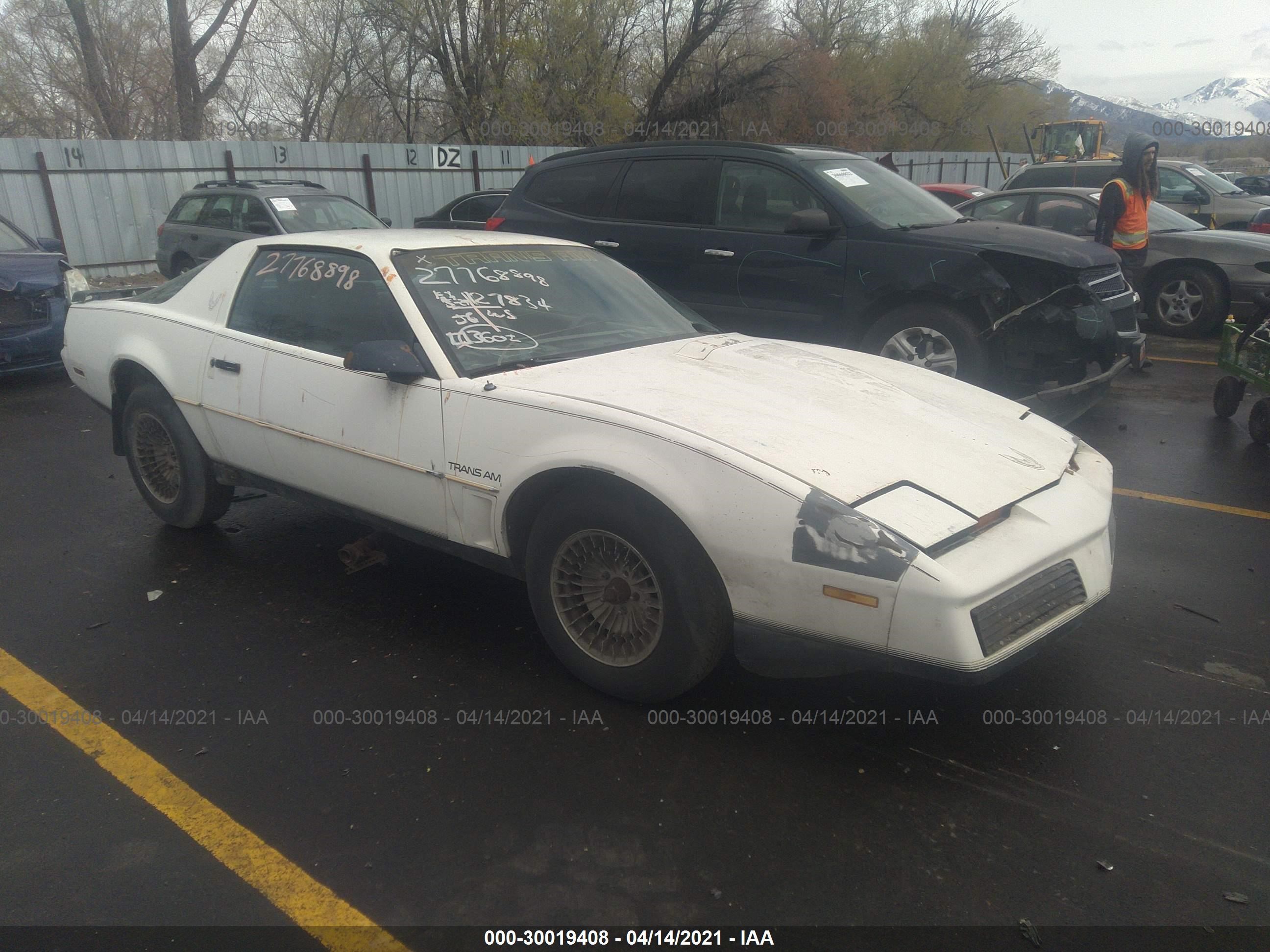 PONTIAC FIREBIRD 1982 1g2aw87h4cl502787