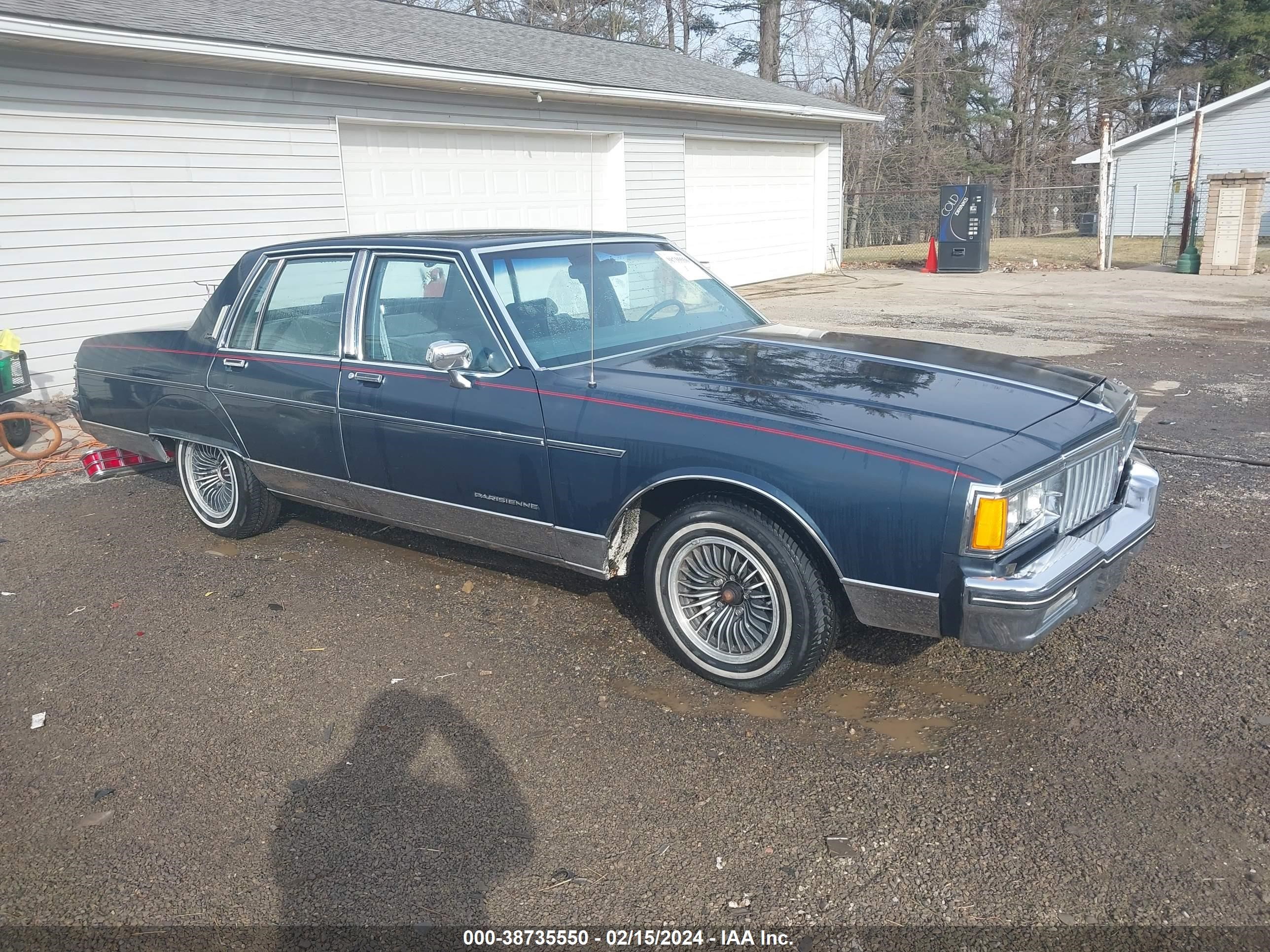 PONTIAC PARISIENNE 1986 1g2bt69y2gx273006