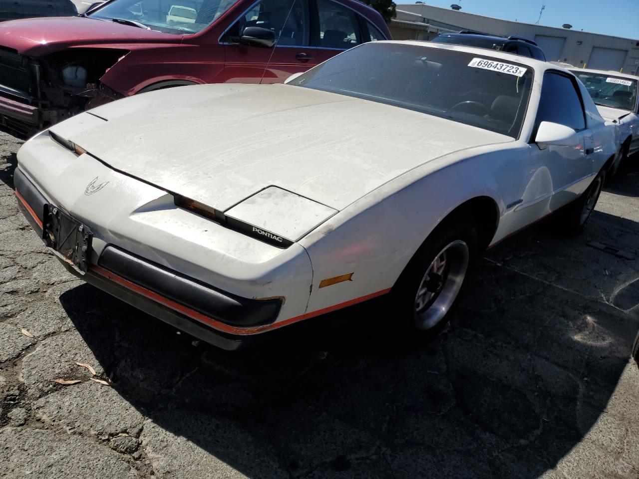 PONTIAC FIREBIRD 1987 1g2fs21s2hl208623