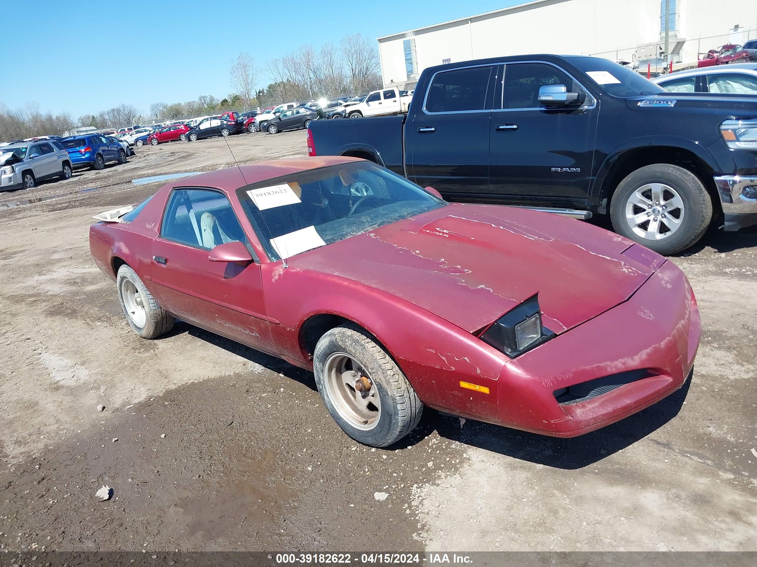 PONTIAC FIREBIRD 1991 1g2fs23f4ml216314