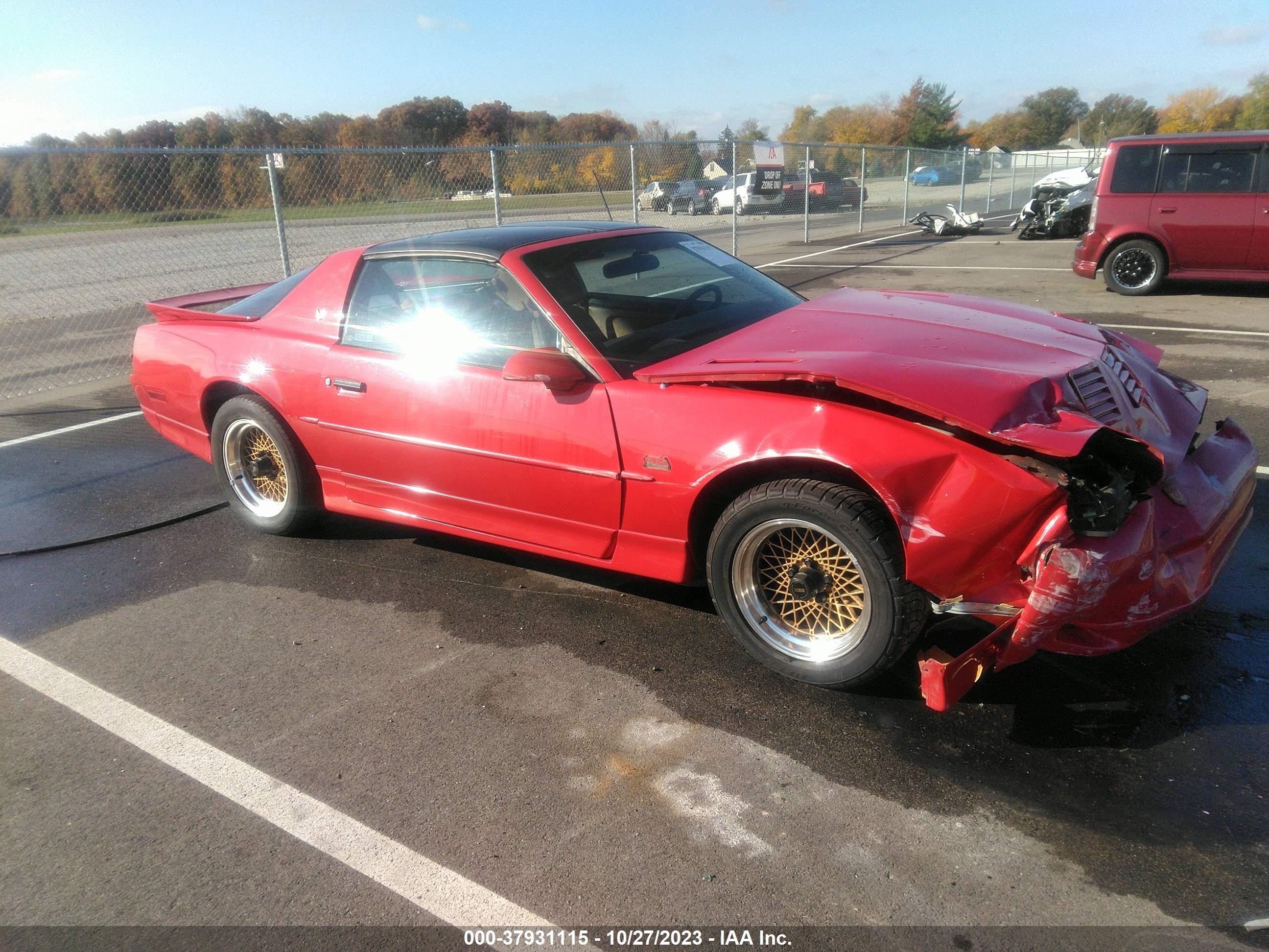 PONTIAC FIREBIRD 1989 1g2fw2189kl249251