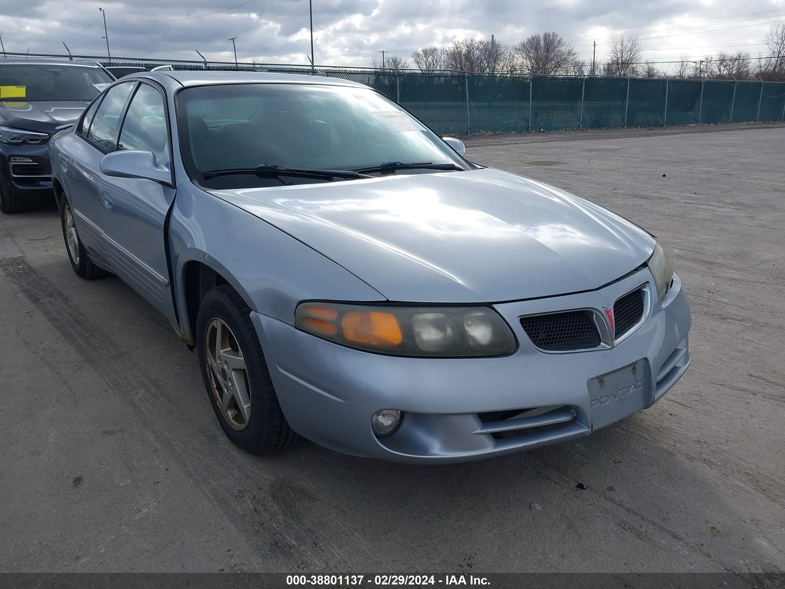 PONTIAC BONNEVILLE 2005 1g2hx52k05u108052