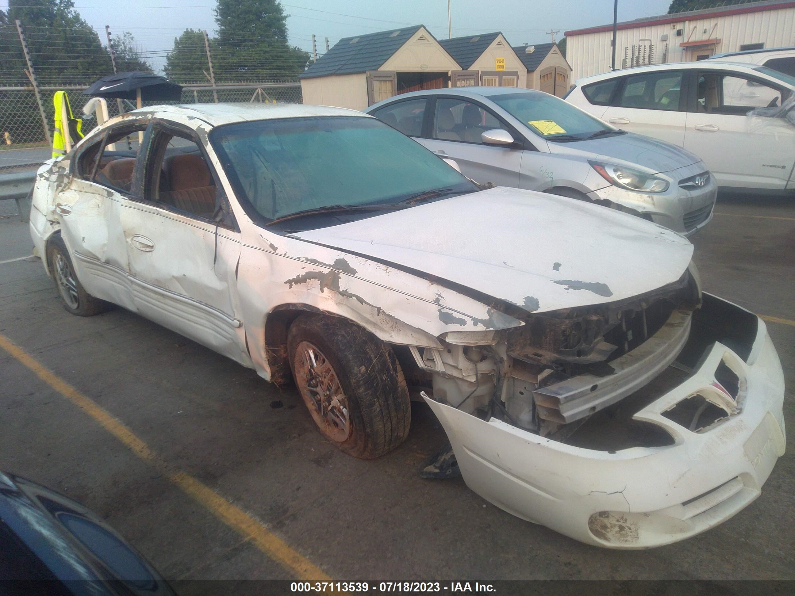 PONTIAC BONNEVILLE 2003 1g2hx52k134170749