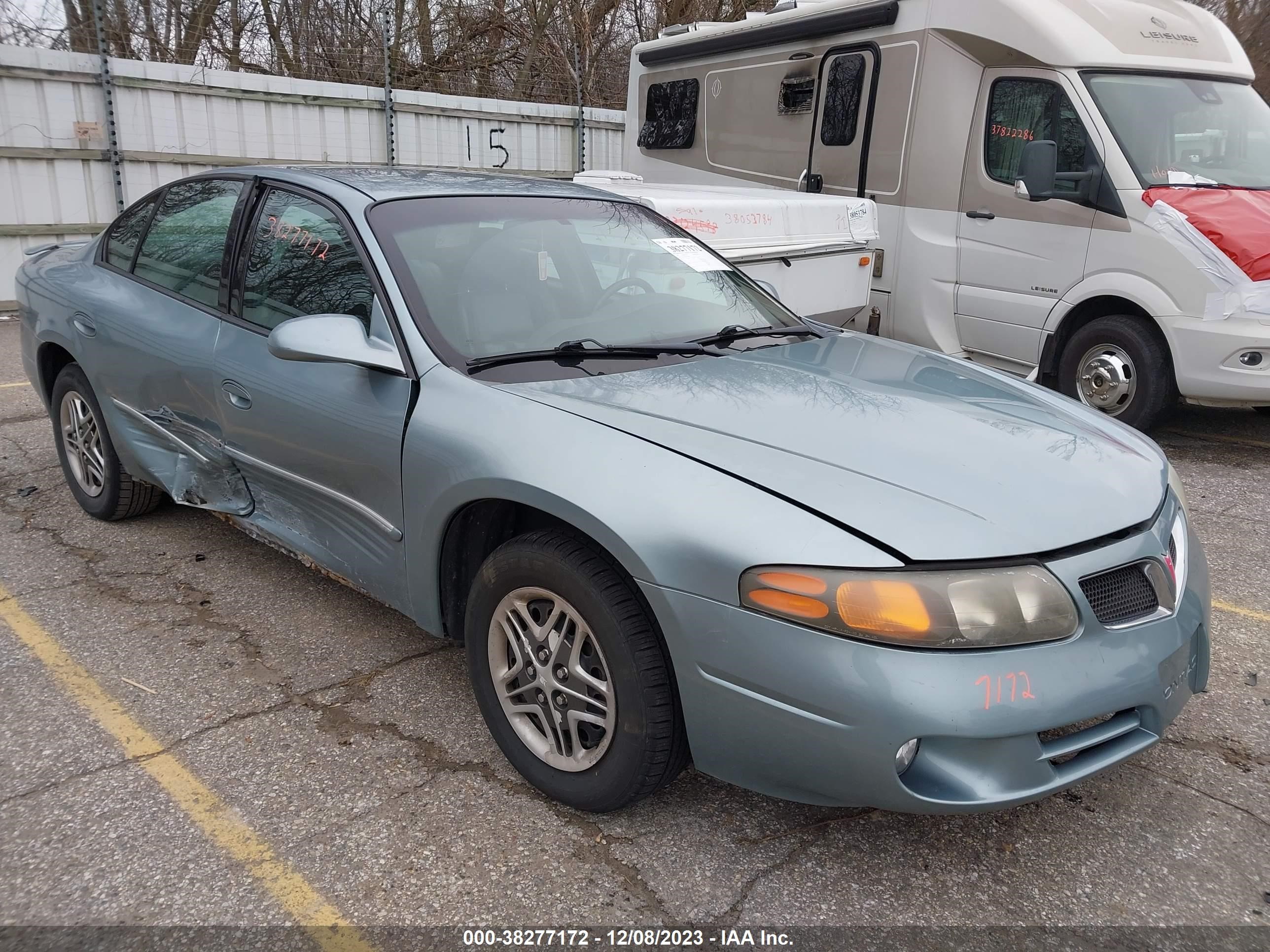 PONTIAC BONNEVILLE 2003 1g2hx52kx34179689