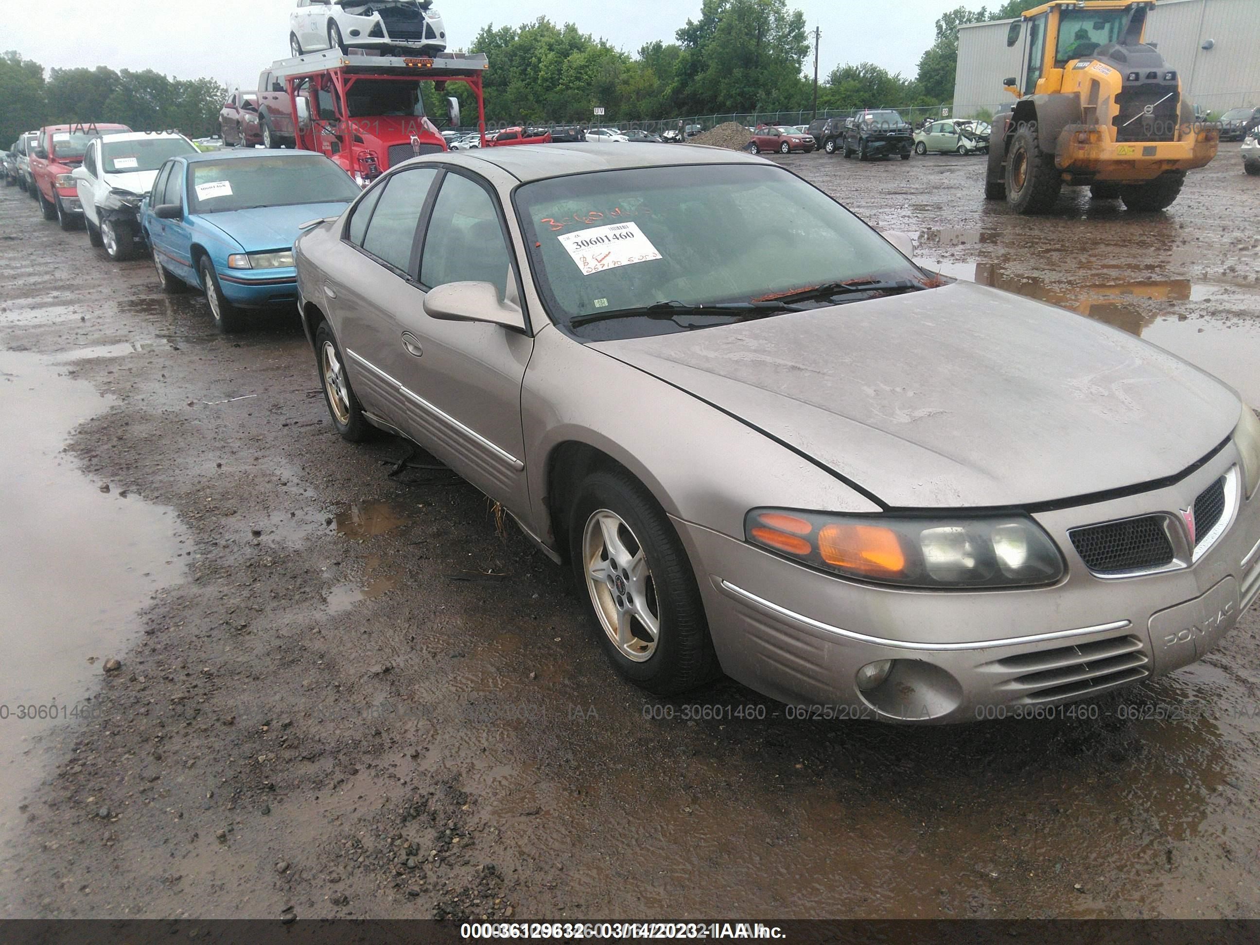 PONTIAC BONNEVILLE 2000 1g2hx54k3y4244614