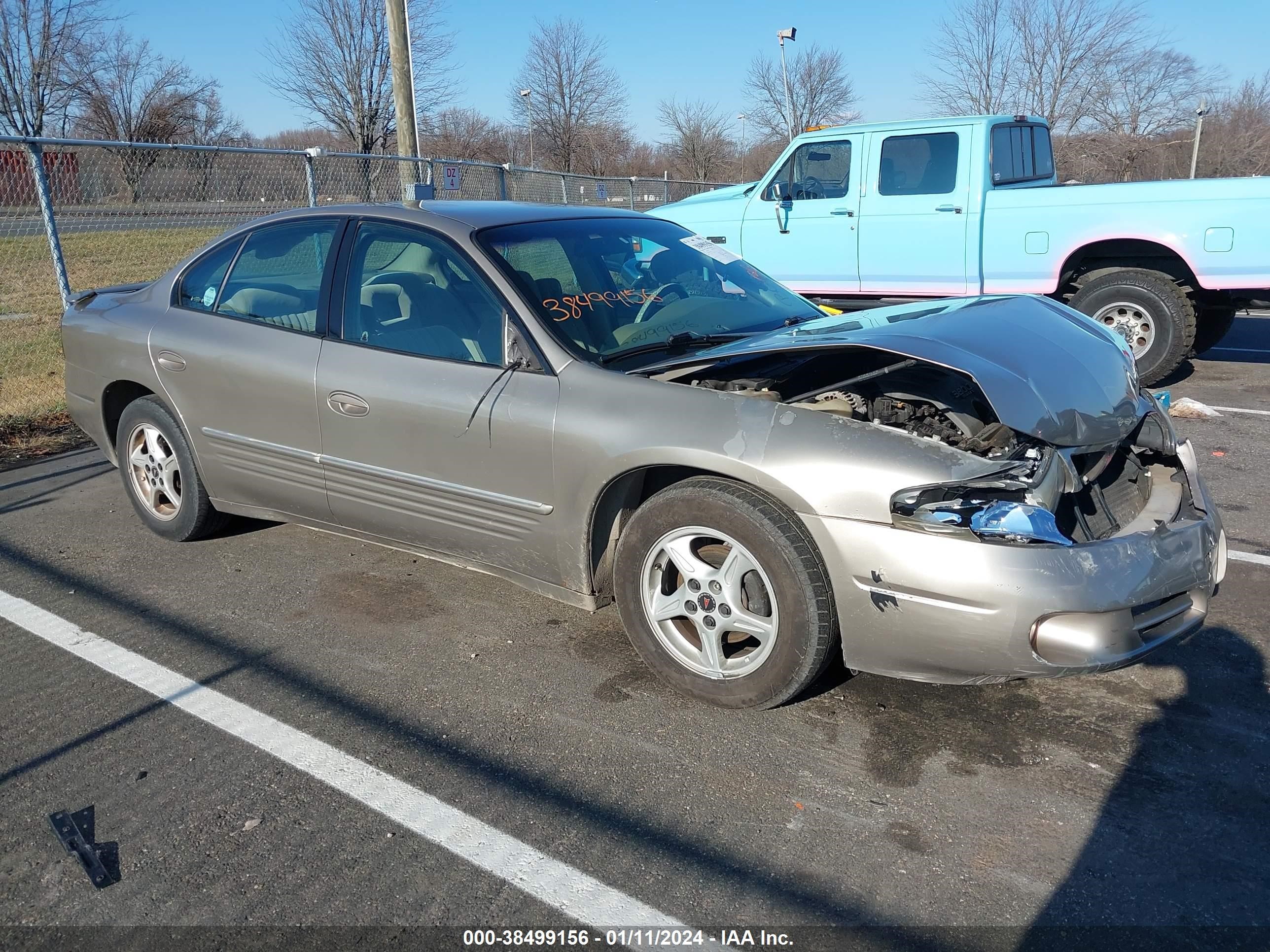 PONTIAC BONNEVILLE 2002 1g2hx54k424221995