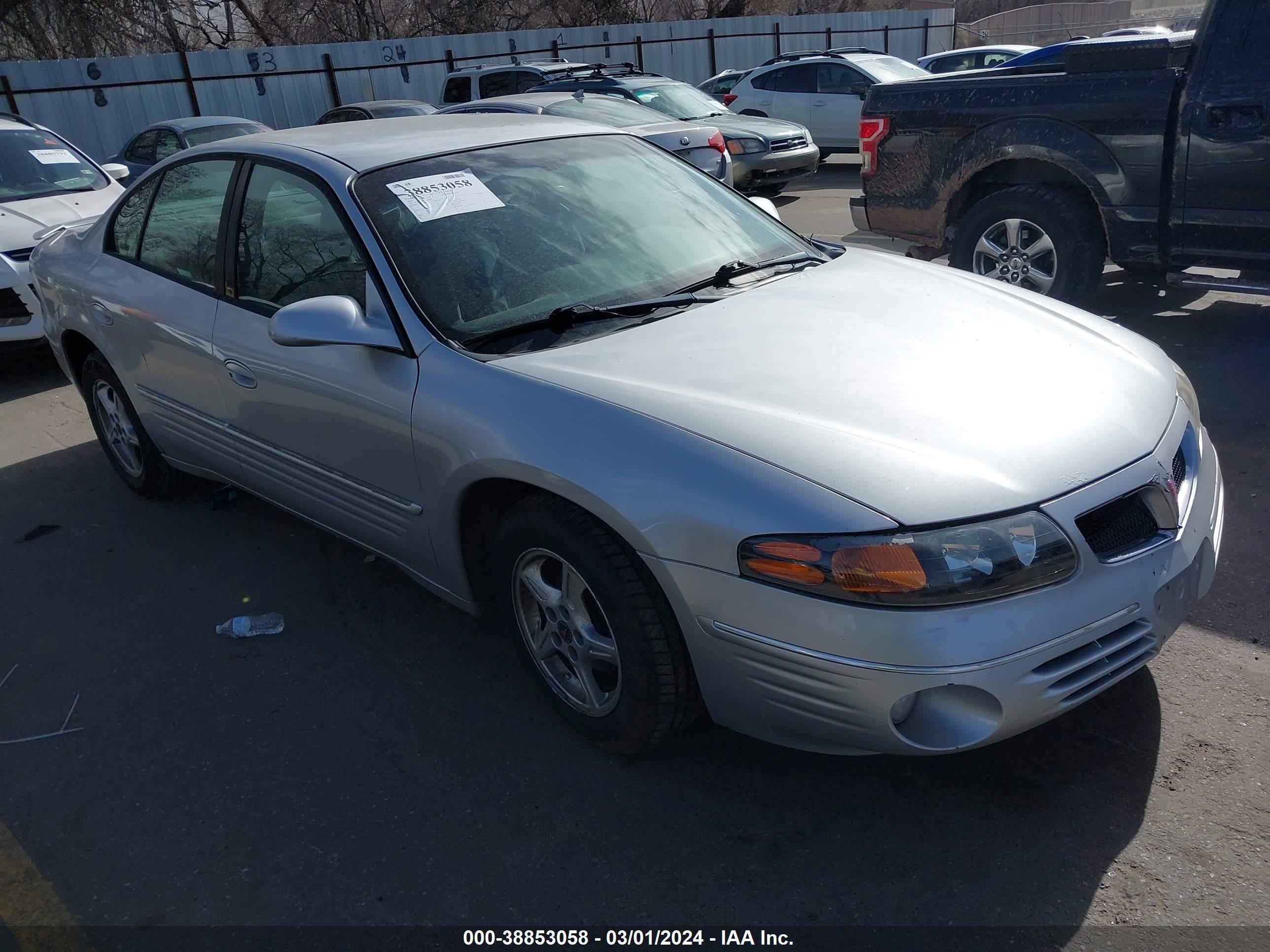 PONTIAC BONNEVILLE 2001 1g2hx54k614140740