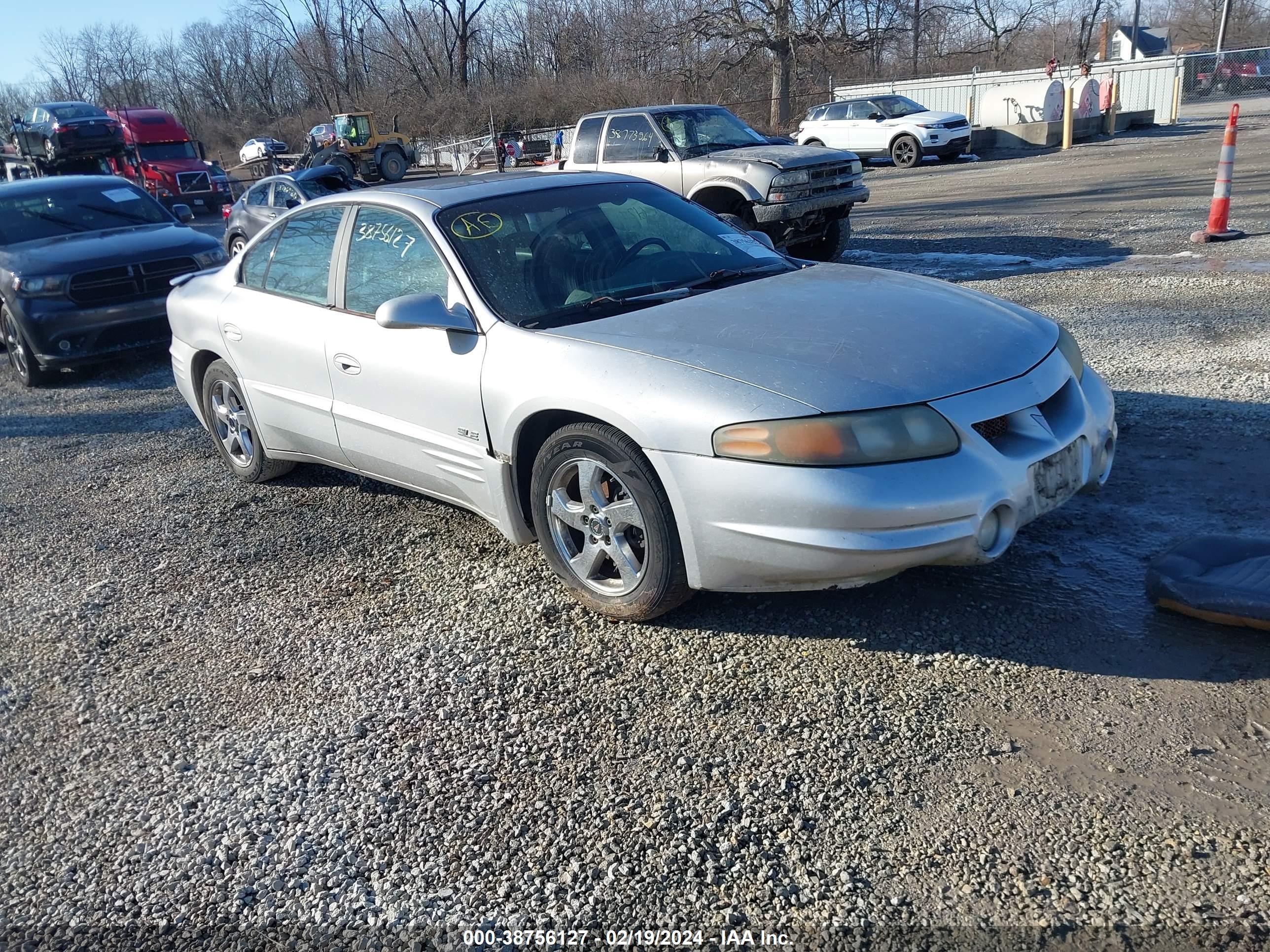 PONTIAC BONNEVILLE 2002 1g2hy54k124207355