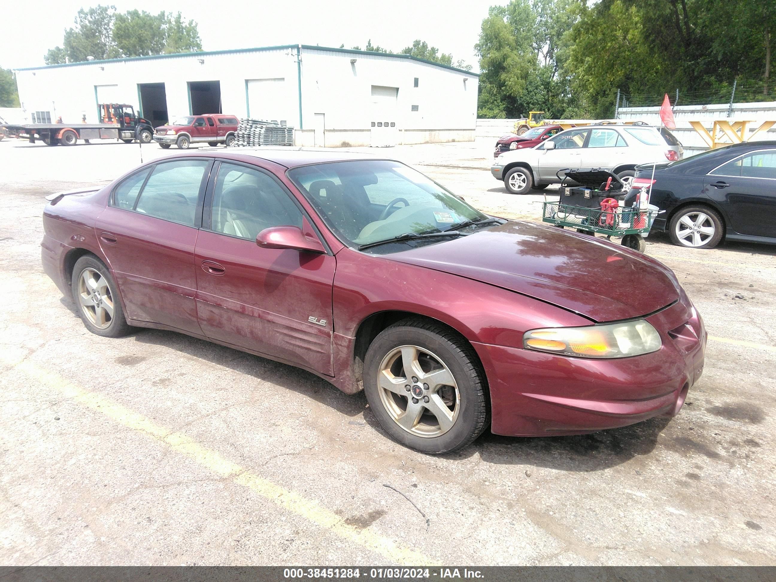 PONTIAC BONNEVILLE 2002 1g2hy54k324227638